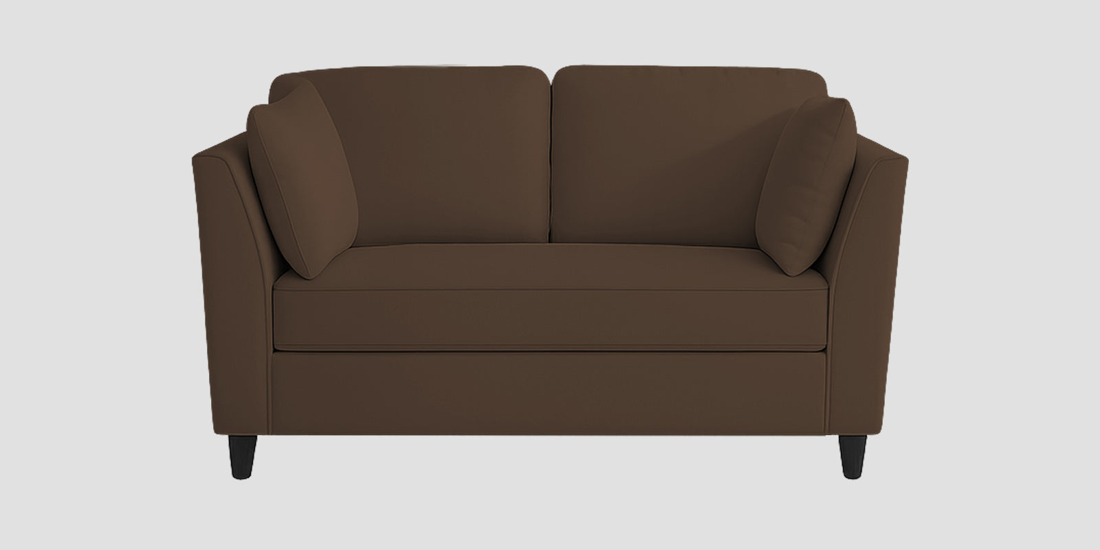 Miranda Velvet 2 Seater Sofa In Mocha Brown Colour