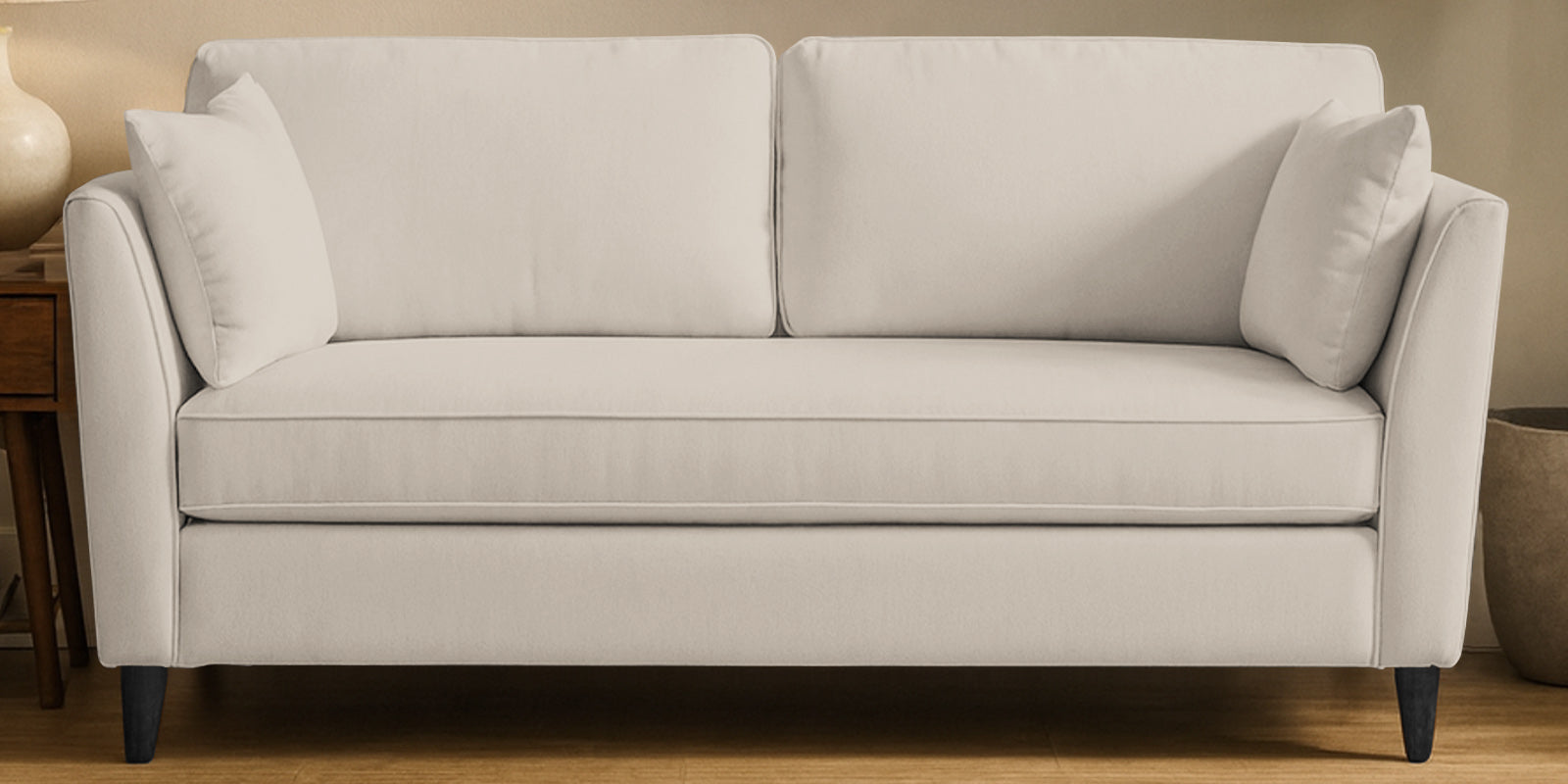 Miranda Velvet 3 Seater Sofa In Camel Beige Colour