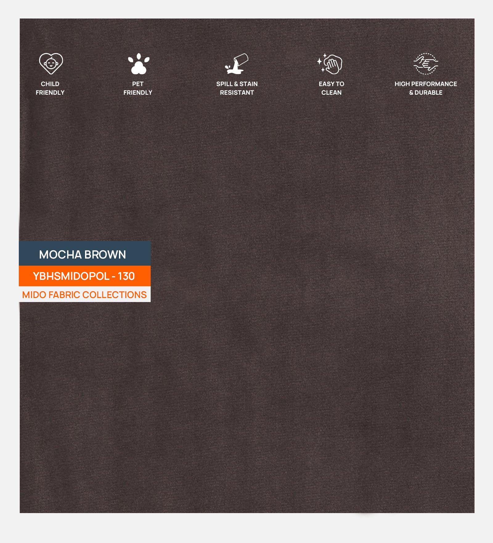 Wave Velvet 1 Seater Motorized Recliner In Mocha Brown Colour - Febonic Living