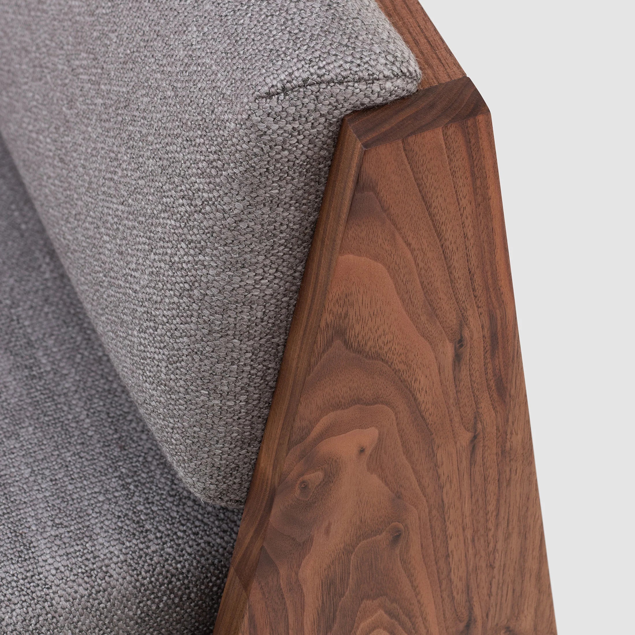 Maxy Fabric Lounge Chair in Almond Beige Colour - Febonic Living