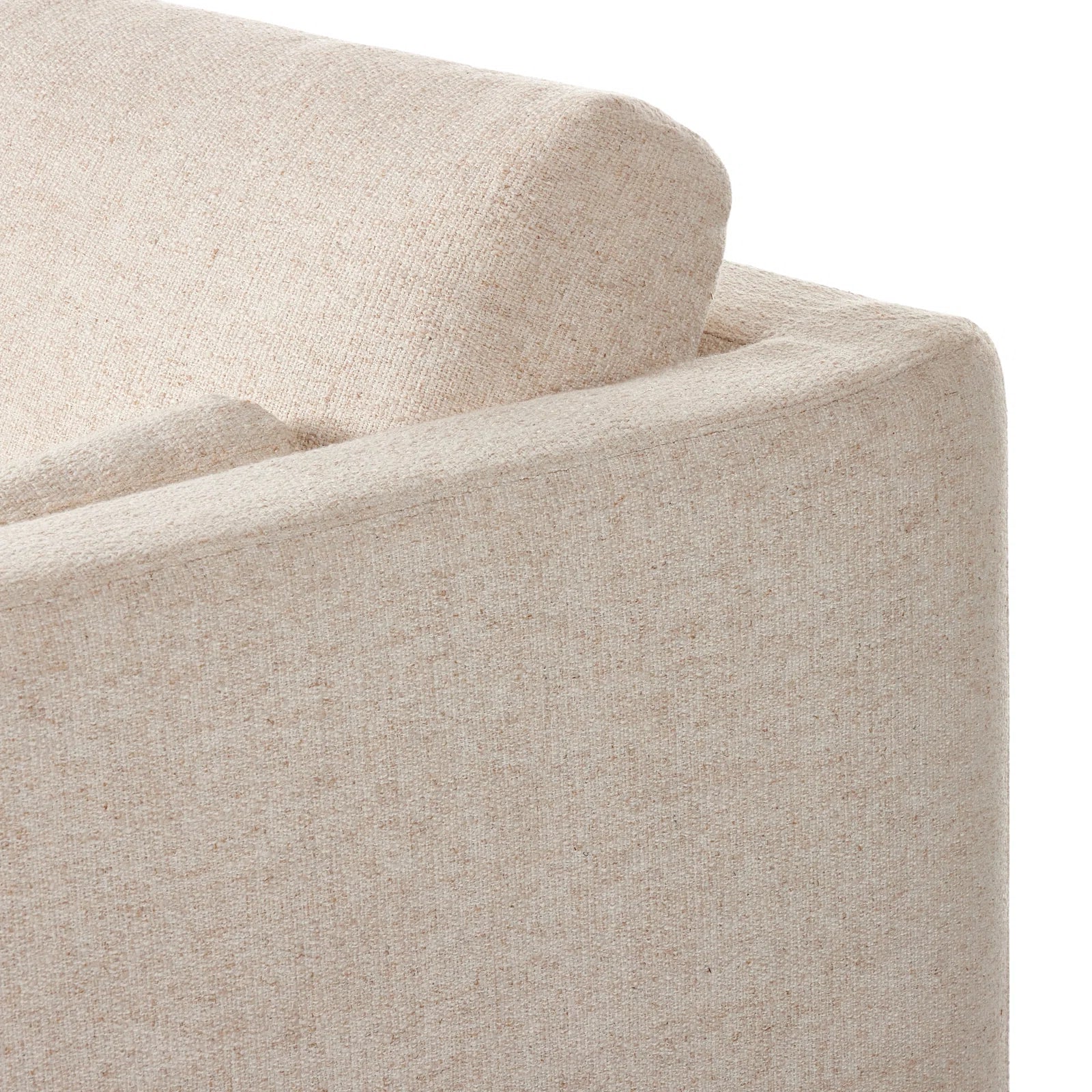 Phoenix Fabric 3 Seater Sofa In Natural Beige Colour - Febonic Living