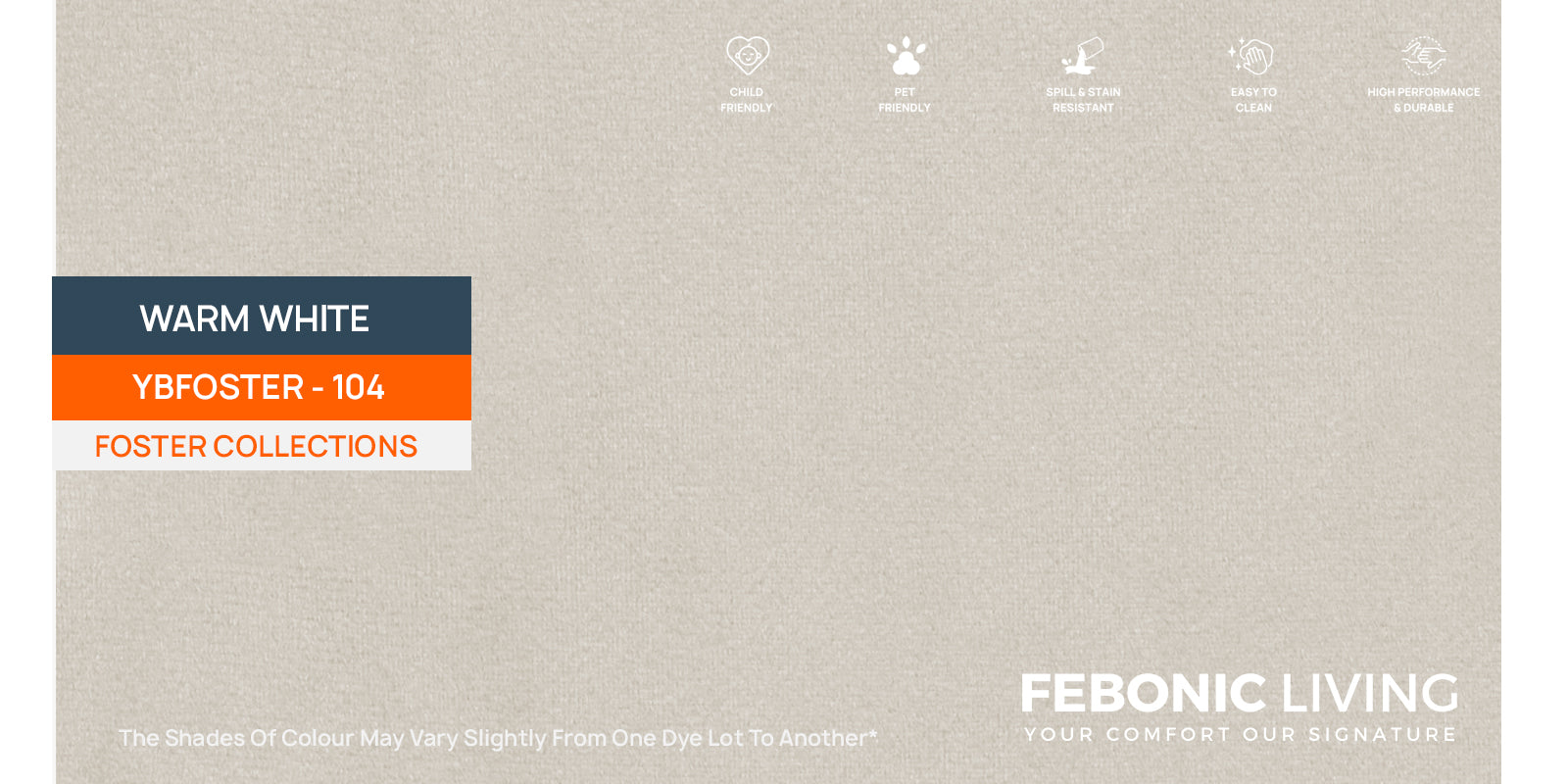 Nestin Velvet 2 Seater Sofa In Warm White Colour