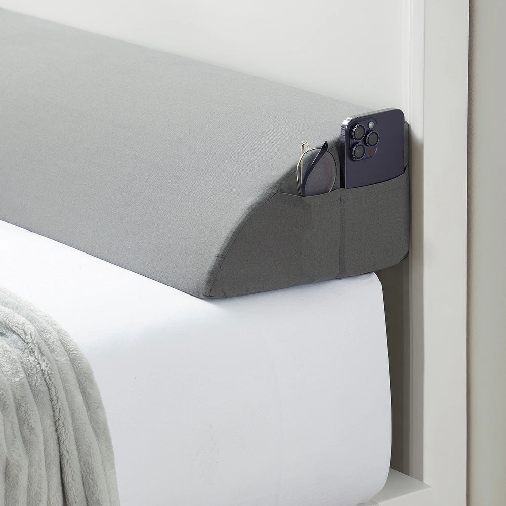 Marjo Bed Rest Wegde Gap Pillow With Pockets - Febonic Living