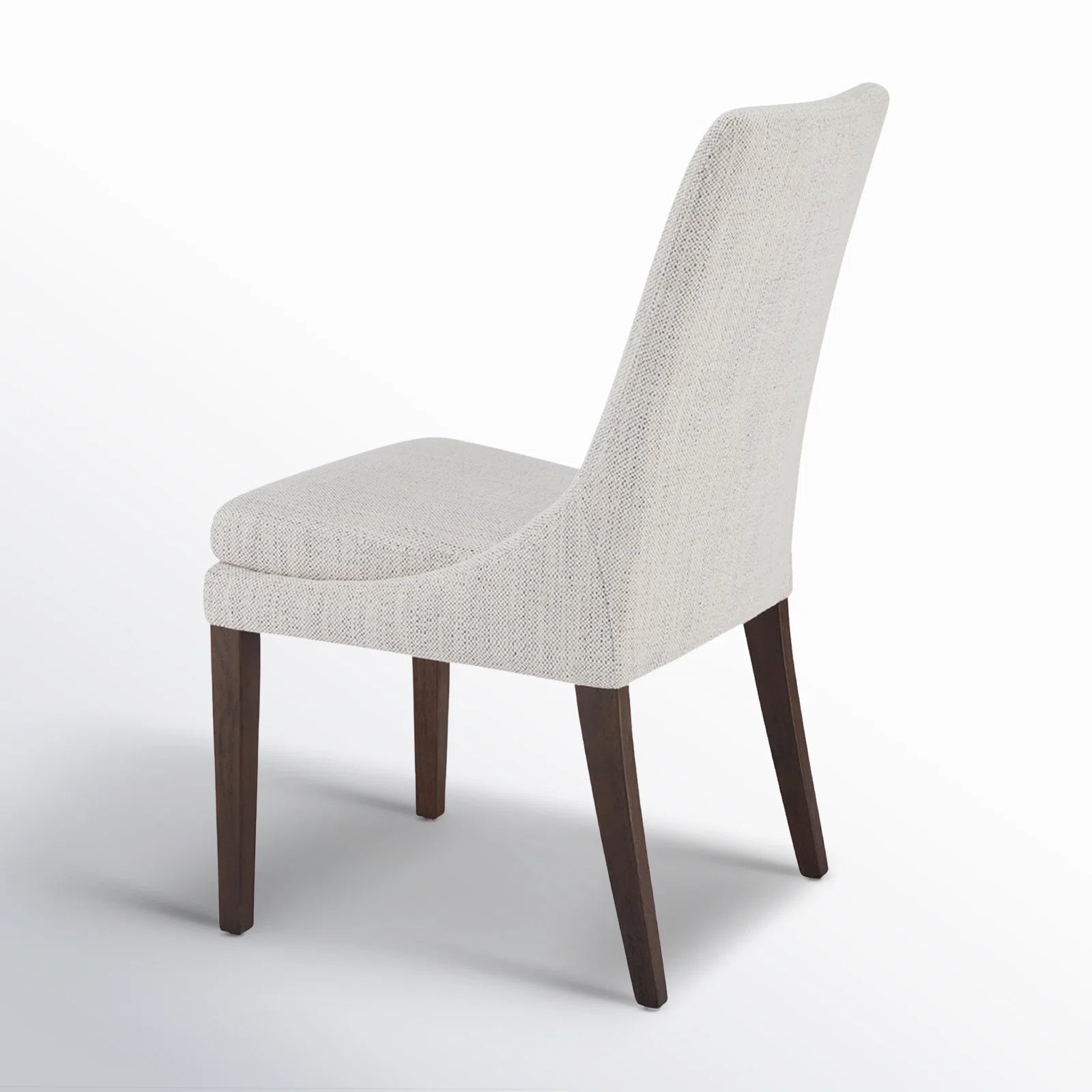 Tisara Fabric Side Chair In Fawn Beige Colour (Set of 2)