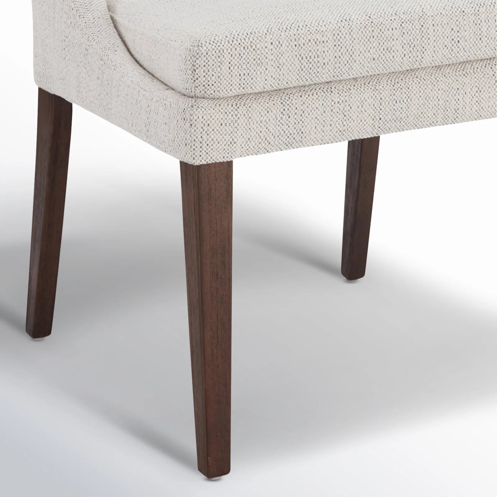 Tisara Fabric Side Chair In Fawn Beige Colour (Set of 2)
