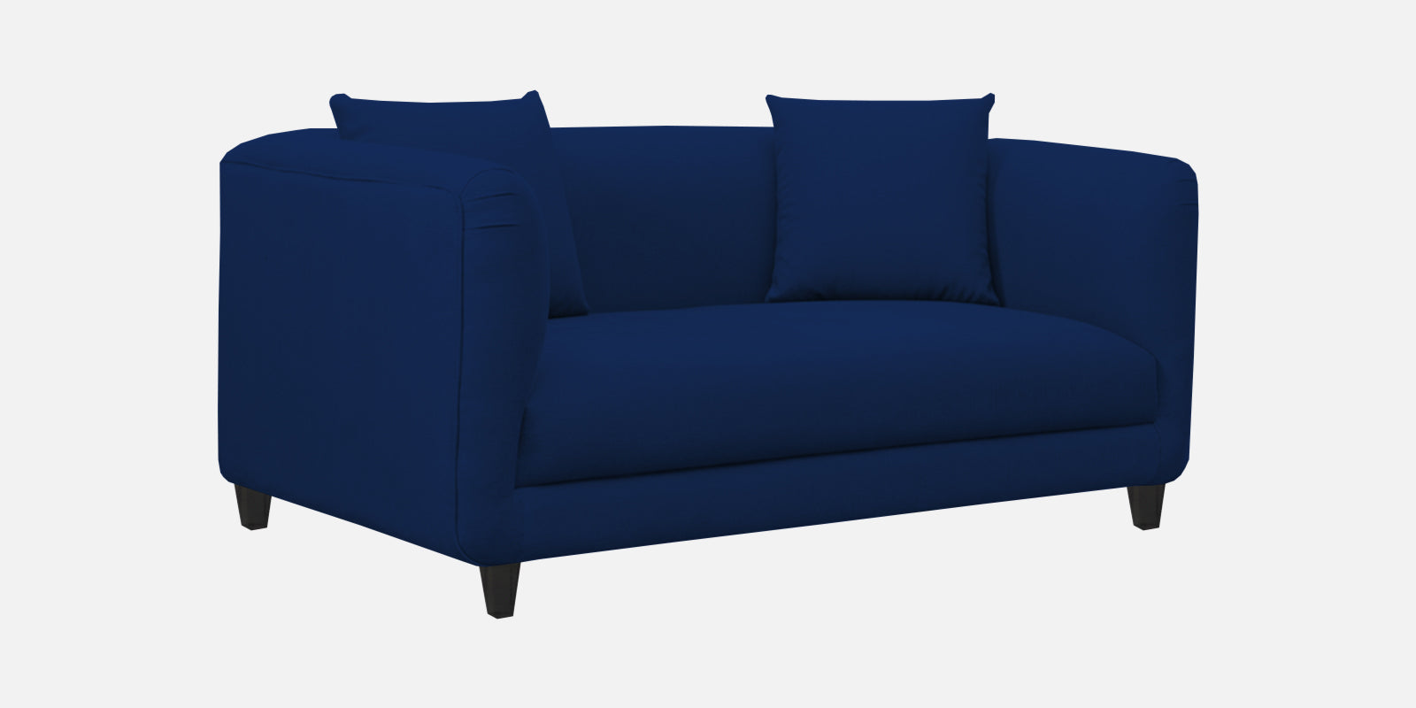 Niki Fabric 2 Seater Sofa In Royal Blue Colour - Febonic Living