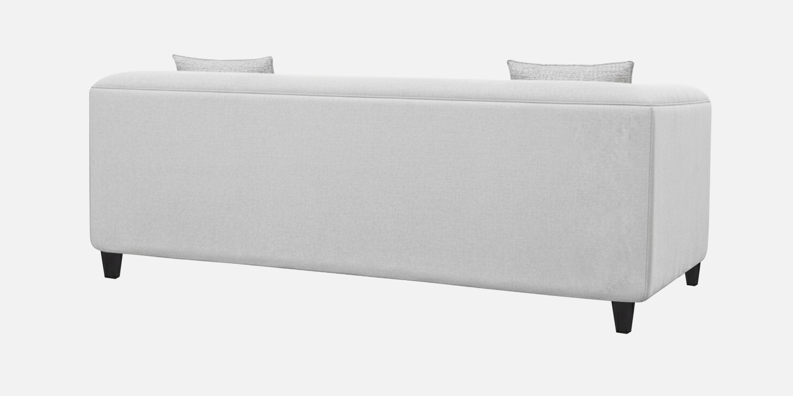 Niki Fabric 3 Seater Sofa In Lit Grey Colour - Febonic Living