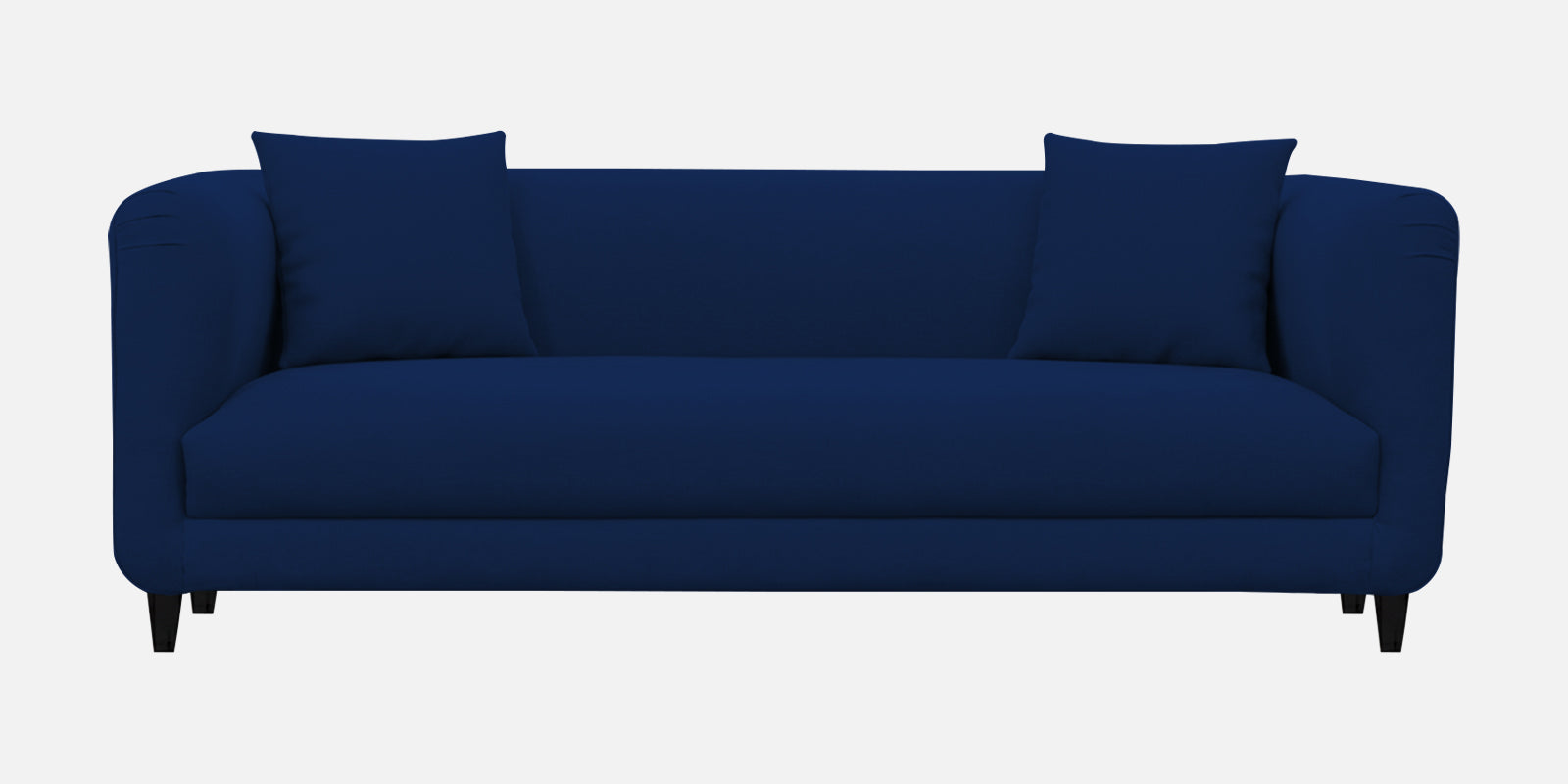 Niki Fabric 3 Seater Sofa In Royal Blue Colour - Febonic Living