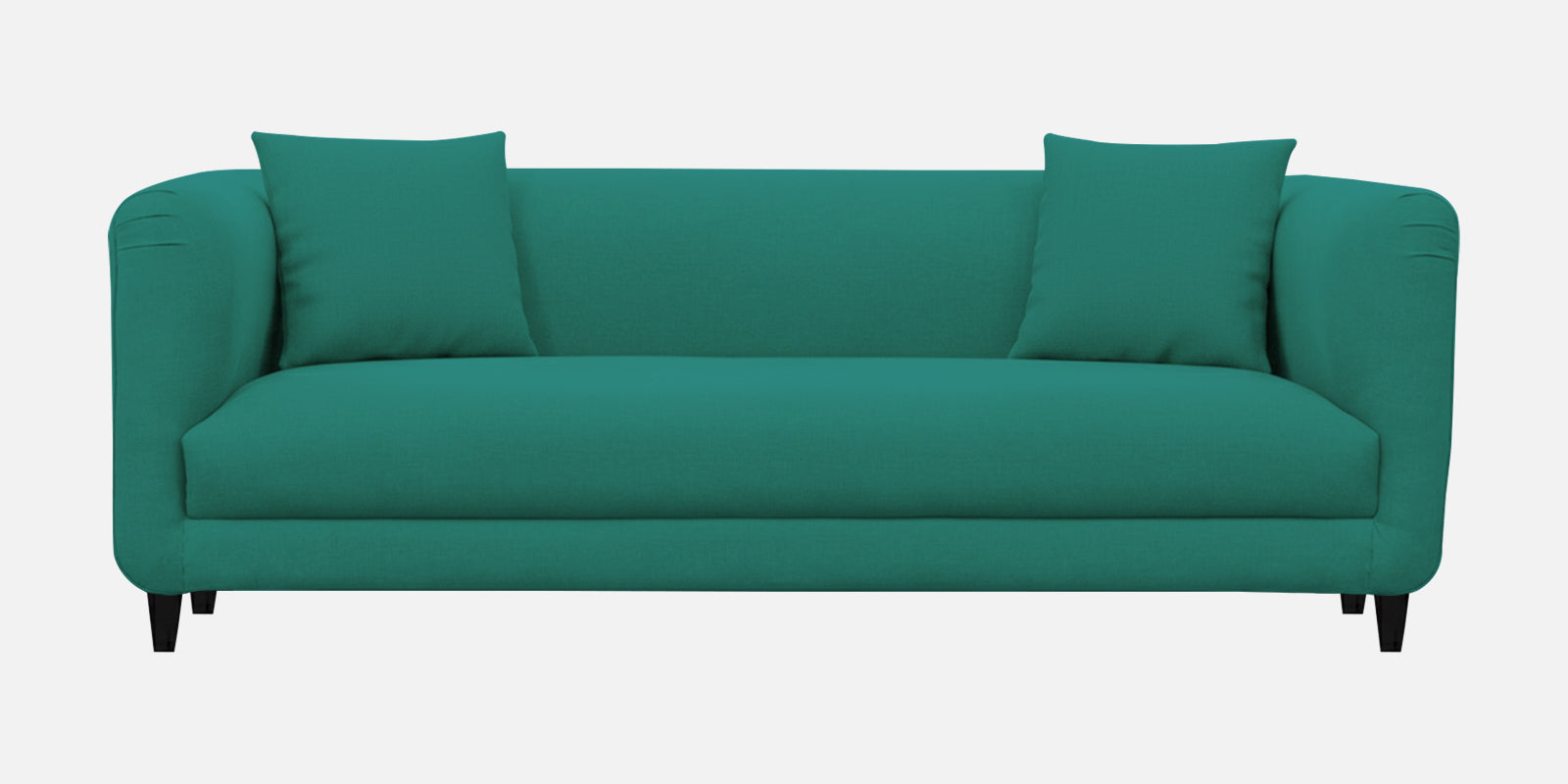 Niki Fabric 3 Seater Sofa In Sea Green Colour - Febonic Living