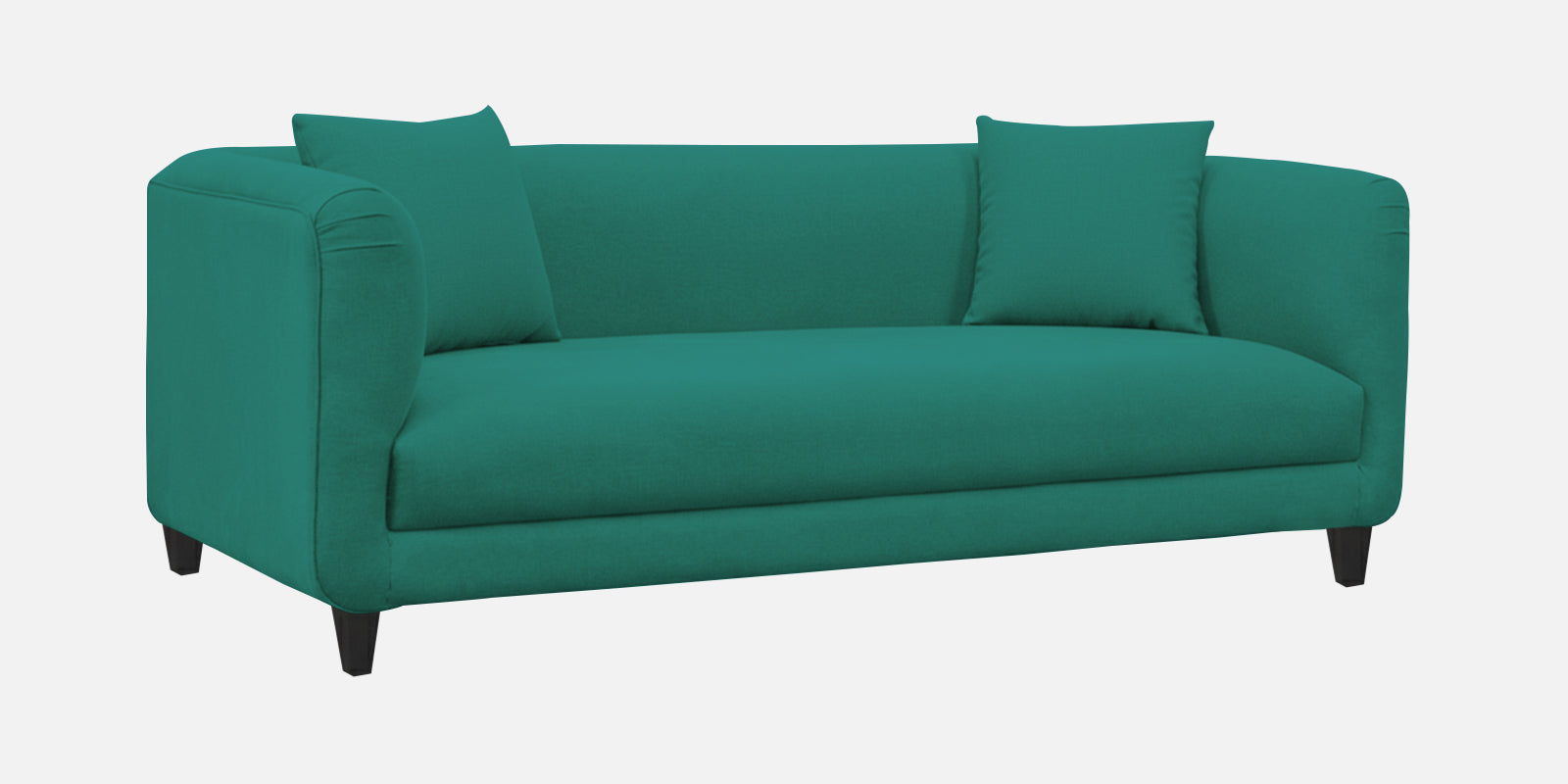 Niki Fabric 3 Seater Sofa In Sea Green Colour - Febonic Living