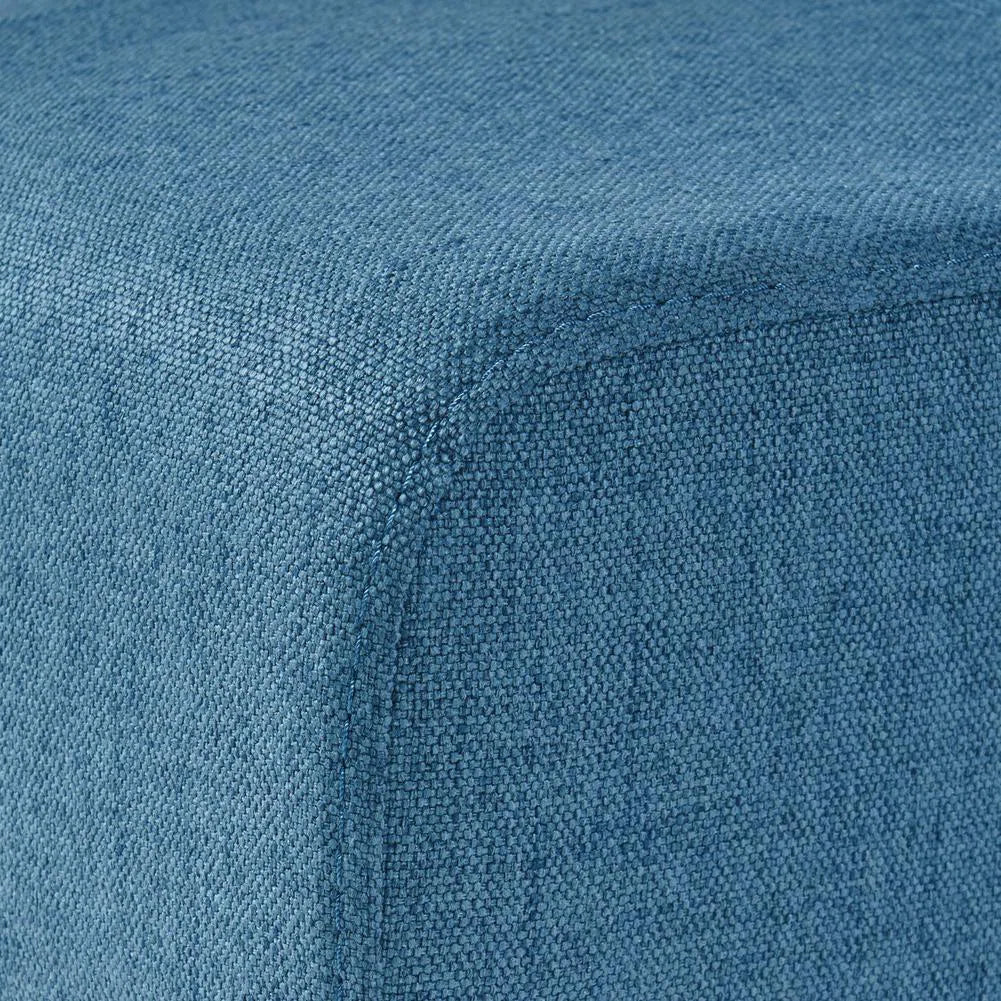 Oblen Fabric Side Chair In Light Blue Colour (Set of 2)