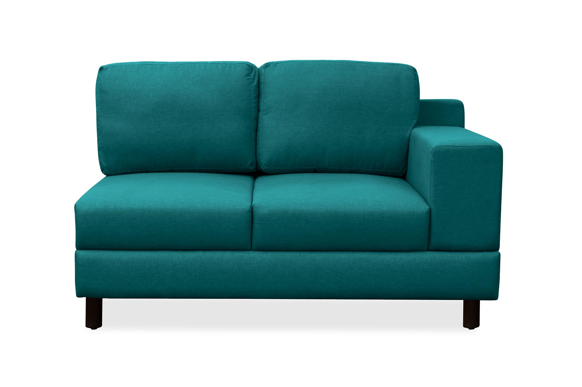 Betty Fabric 8 Seater Corner Sofa in Sea Green Colour - Febonic Living