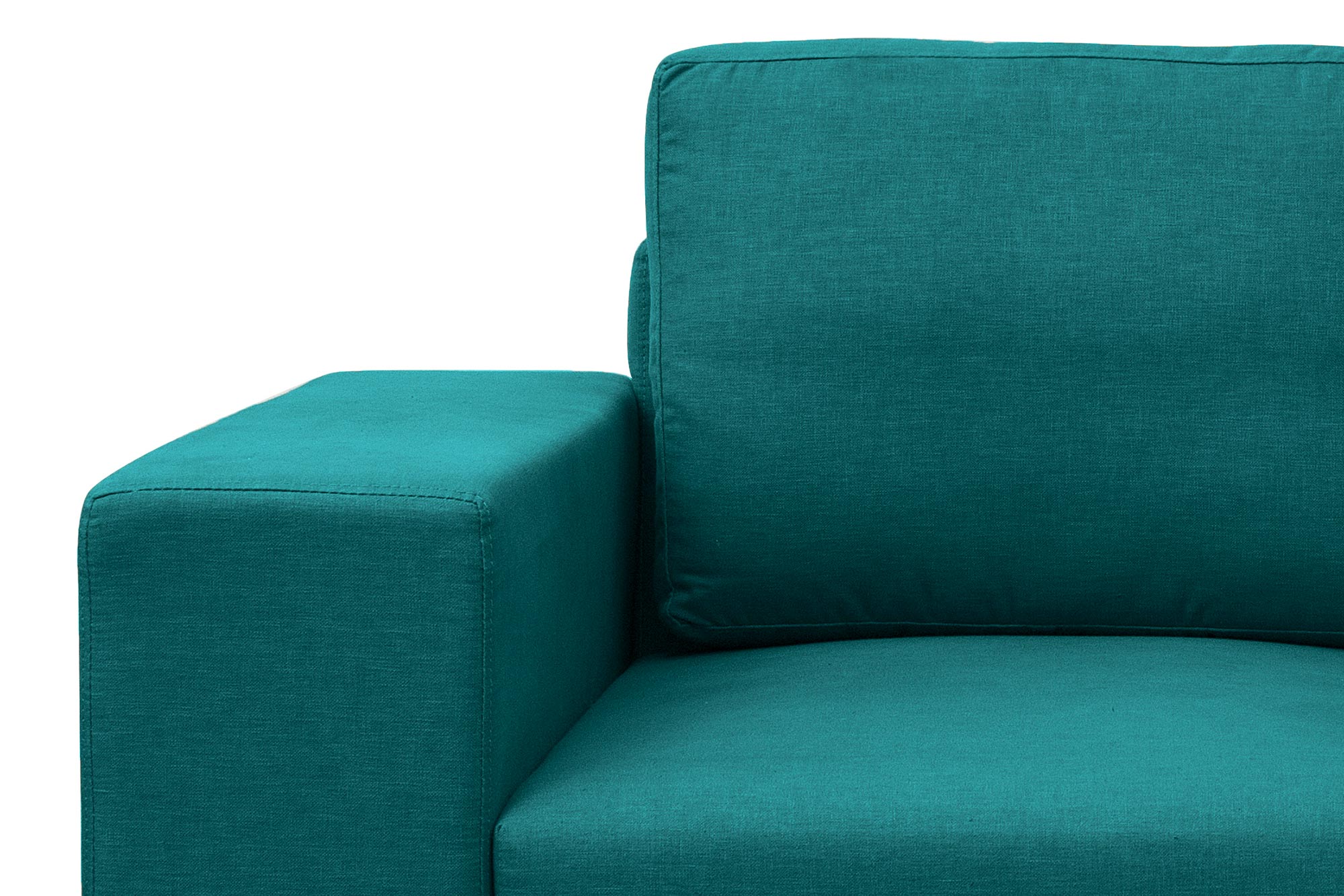 Betty Fabric 8 Seater Corner Sofa in Sea Green Colour - Febonic Living
