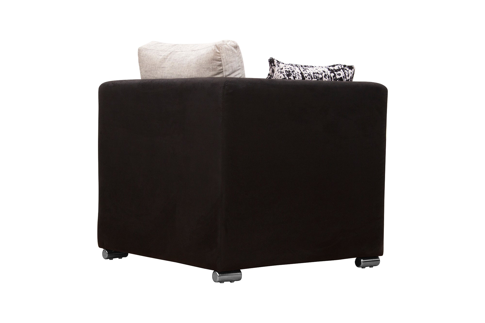 Mabel Fabric 8 Seater LHS Corner Sofa In Ivory Cream Colour - Febonic Living