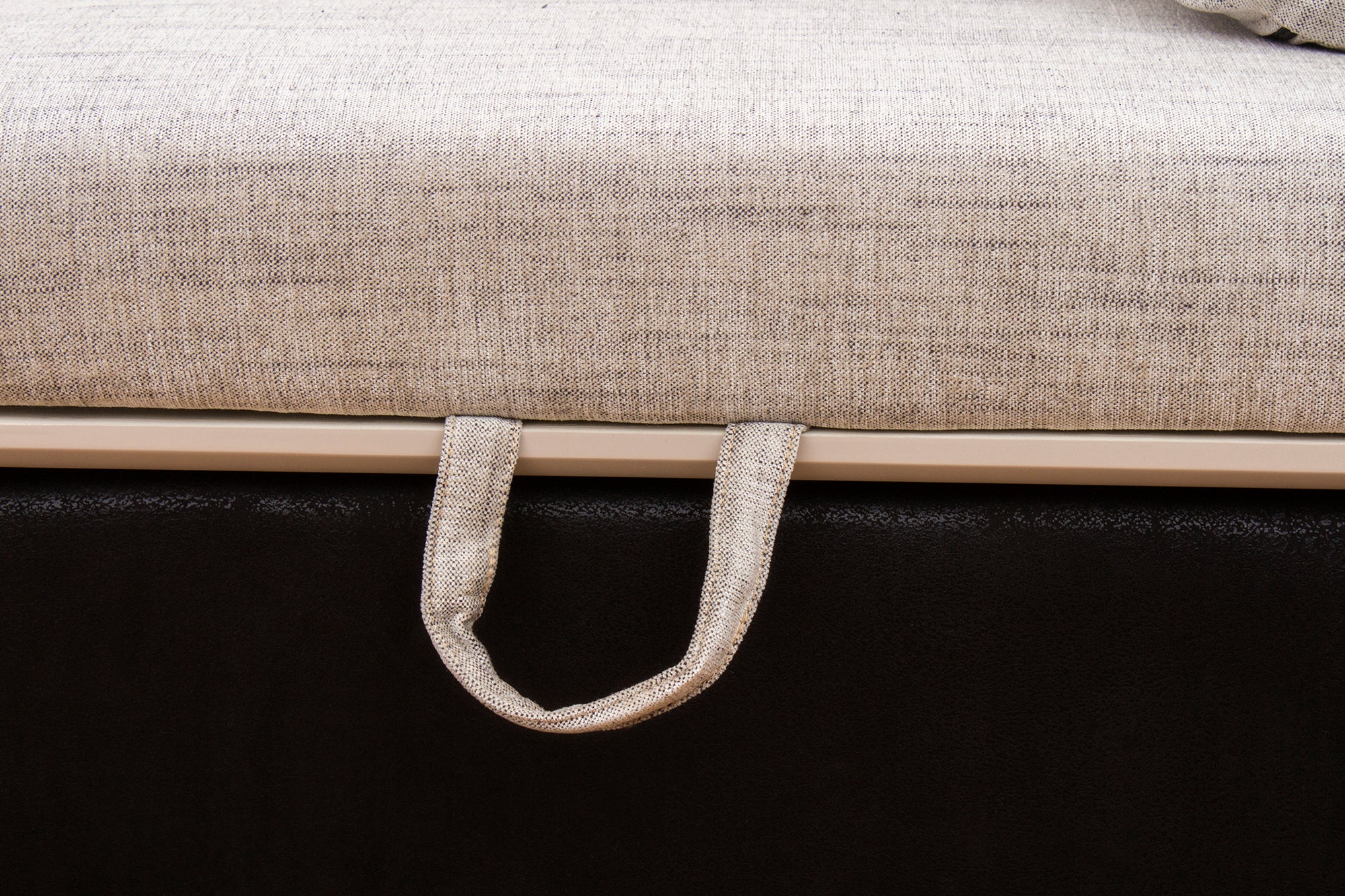 Mabel Fabric 8 Seater RHS Corner Sofa In Ivory Cream Colour - Febonic Living