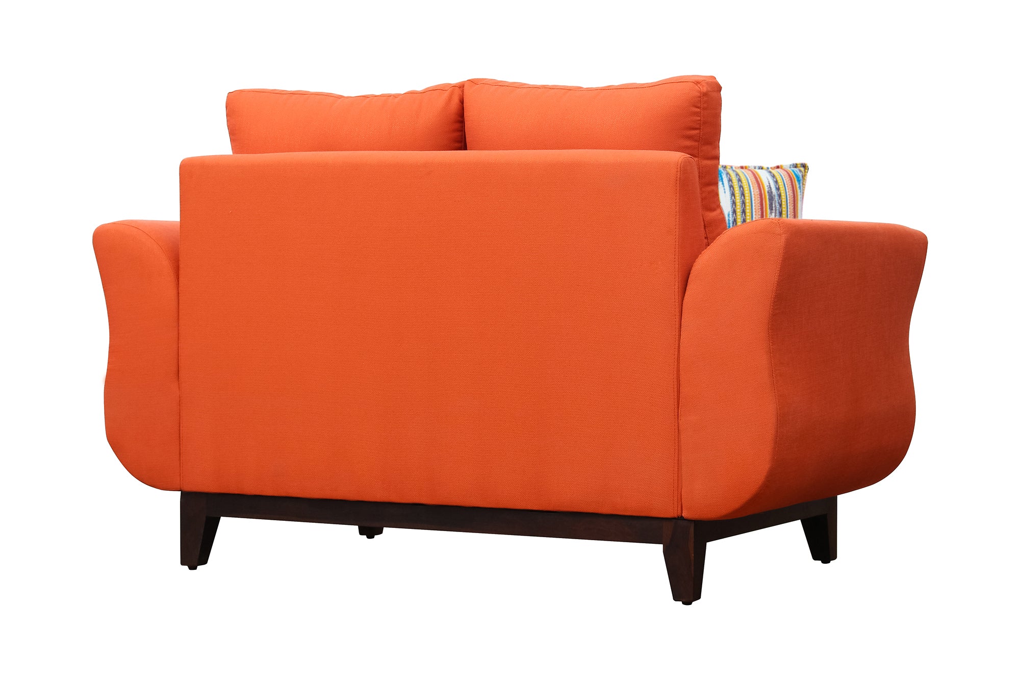 Bola Fabric 2 Seater Sofa In Dark Colour Colour - Febonic Living