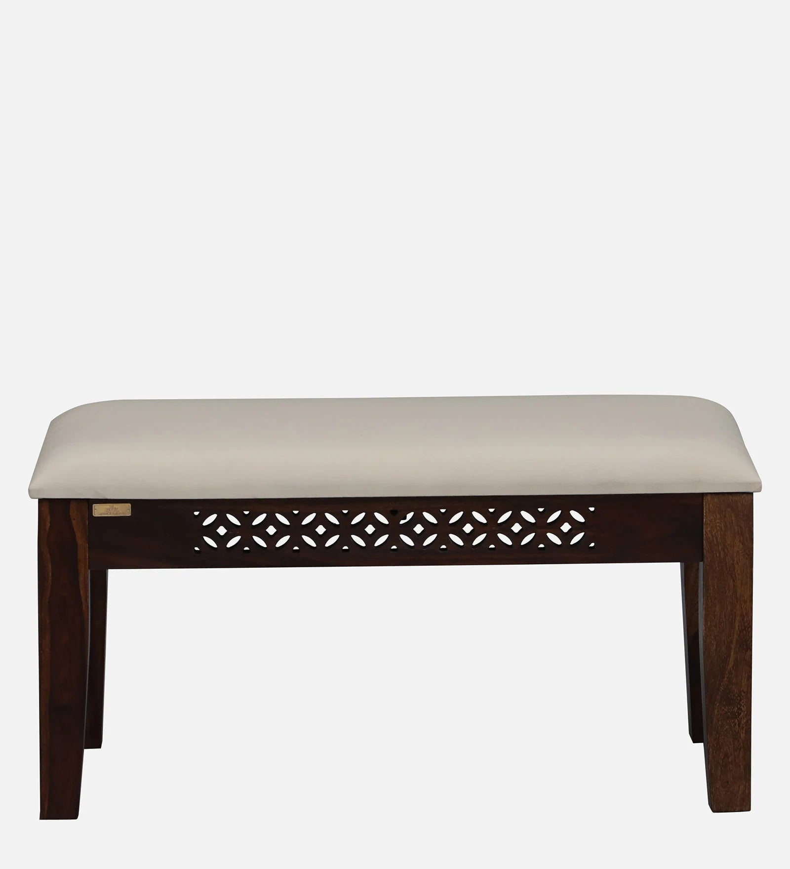 Sahni Sheesham Wood 4 Seater Dining Set In Scratch Resistant Provinicial Teak Finish With Bench - Febonic Living