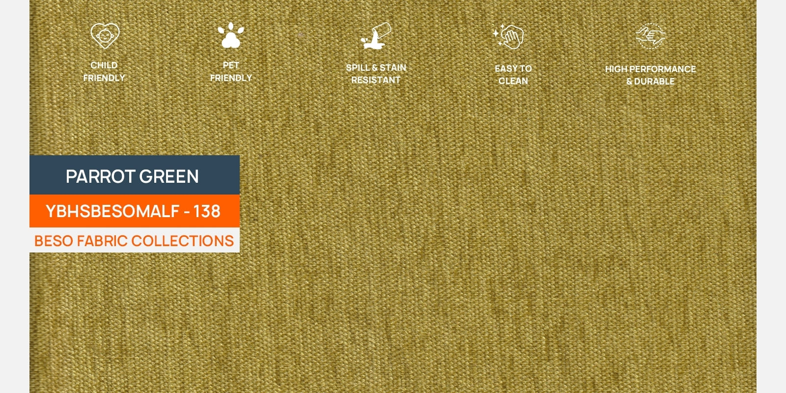 Varu Fabric 2 Seater Sofa In Parrot Green Colour - Febonic Living