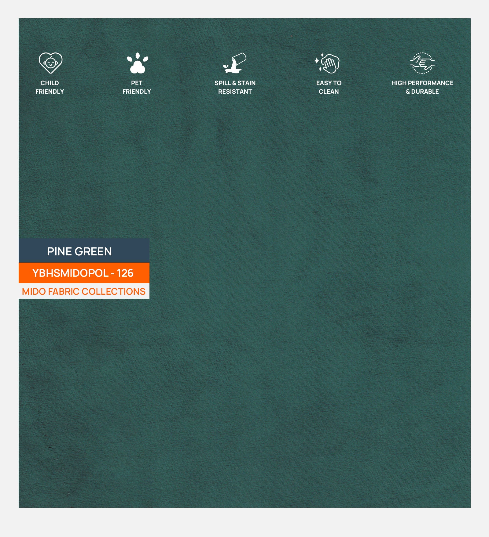 Wiki Velvet 1 Seater Sofa In Pine green Colour - Febonic Living