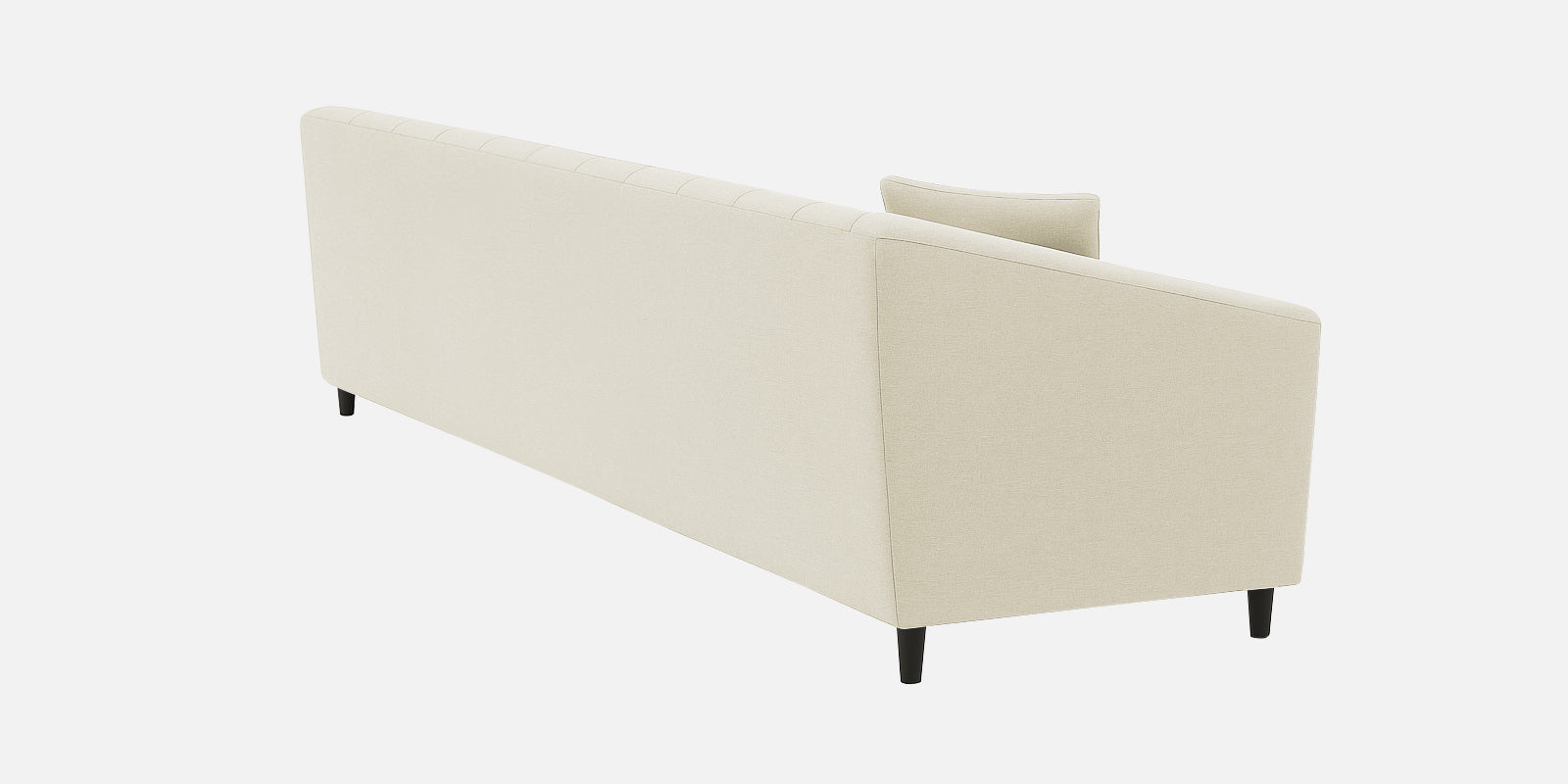 Polon Fabric 3 Seater Sofa In Maple Cream Colour