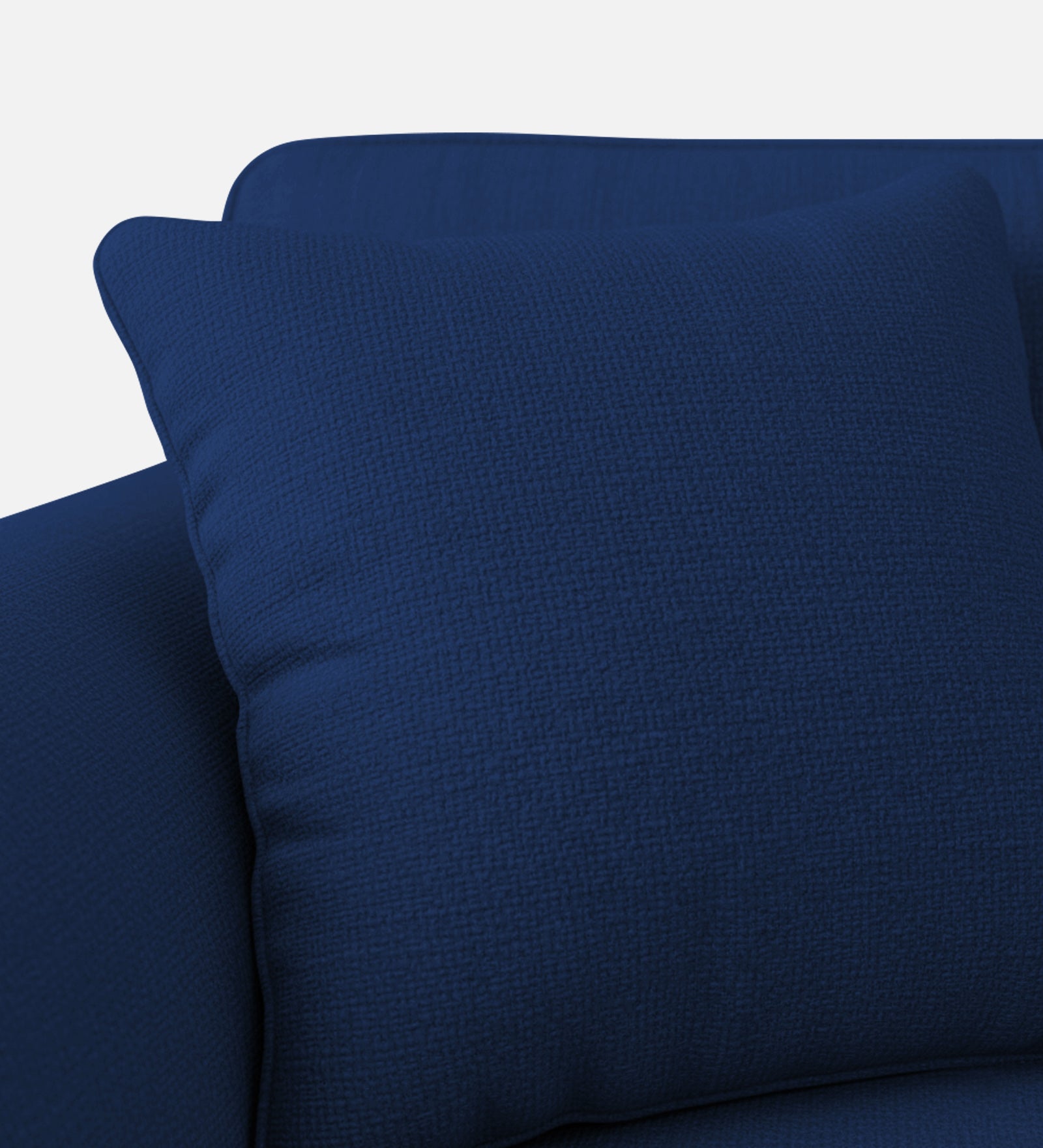 Rana Fabric 1 Seater Sofa In Royal Blue Colour - Febonic Living