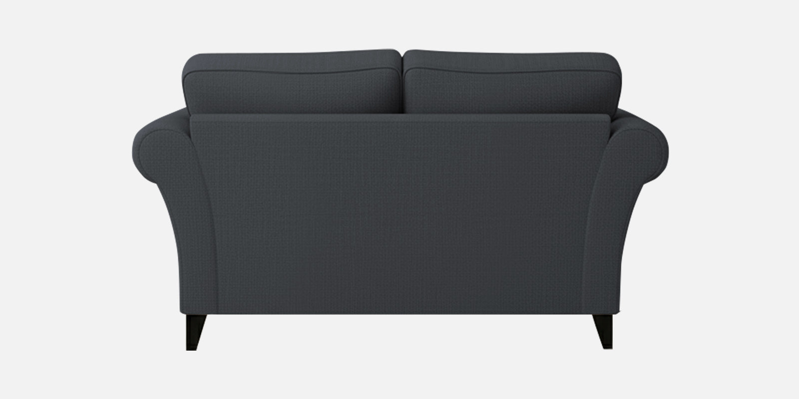 Rana Fabric 2 Seater Sofa In Charcoal Grey Colour
