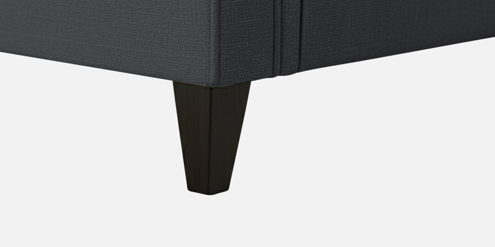 Rana Fabric 2 Seater Sofa In Charcoal Grey Colour