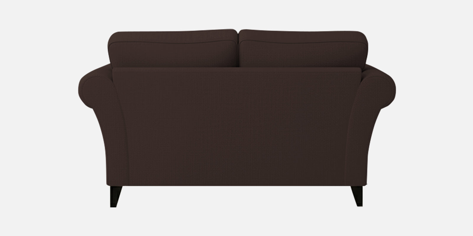 Rana Fabric 2 Seater Sofa In Coffee Brown Colour