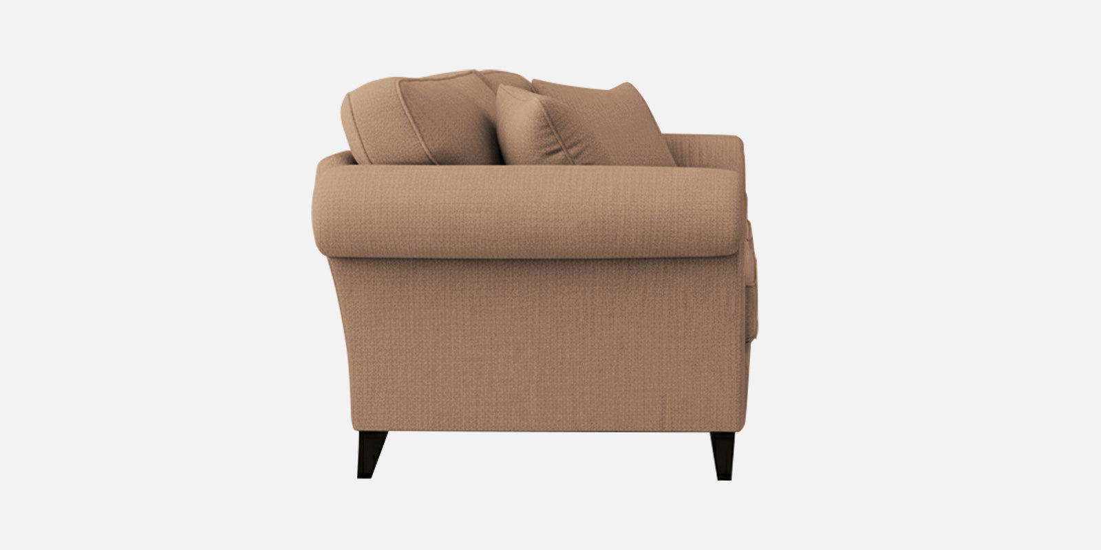 Rana Fabric 2 Seater Sofa In Cosmic Beige Colour