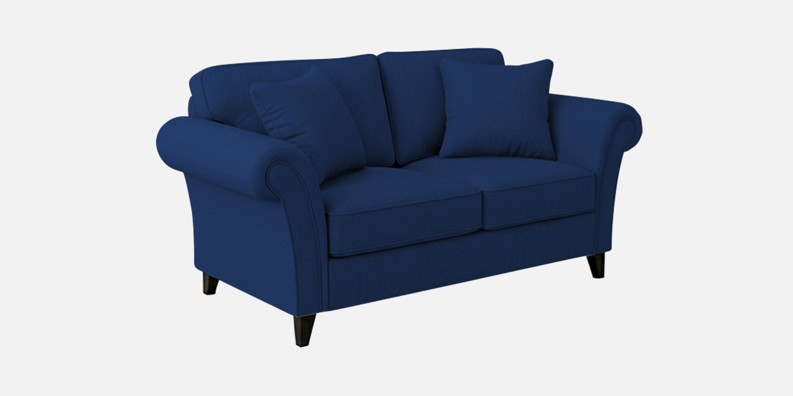 Rana Fabric 2 Seater Sofa In Royal Blue Colour