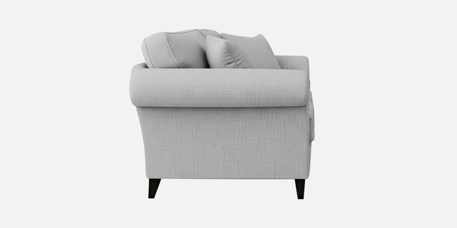 Rana Fabric 3 Seater Sofa In Lit Grey Colour