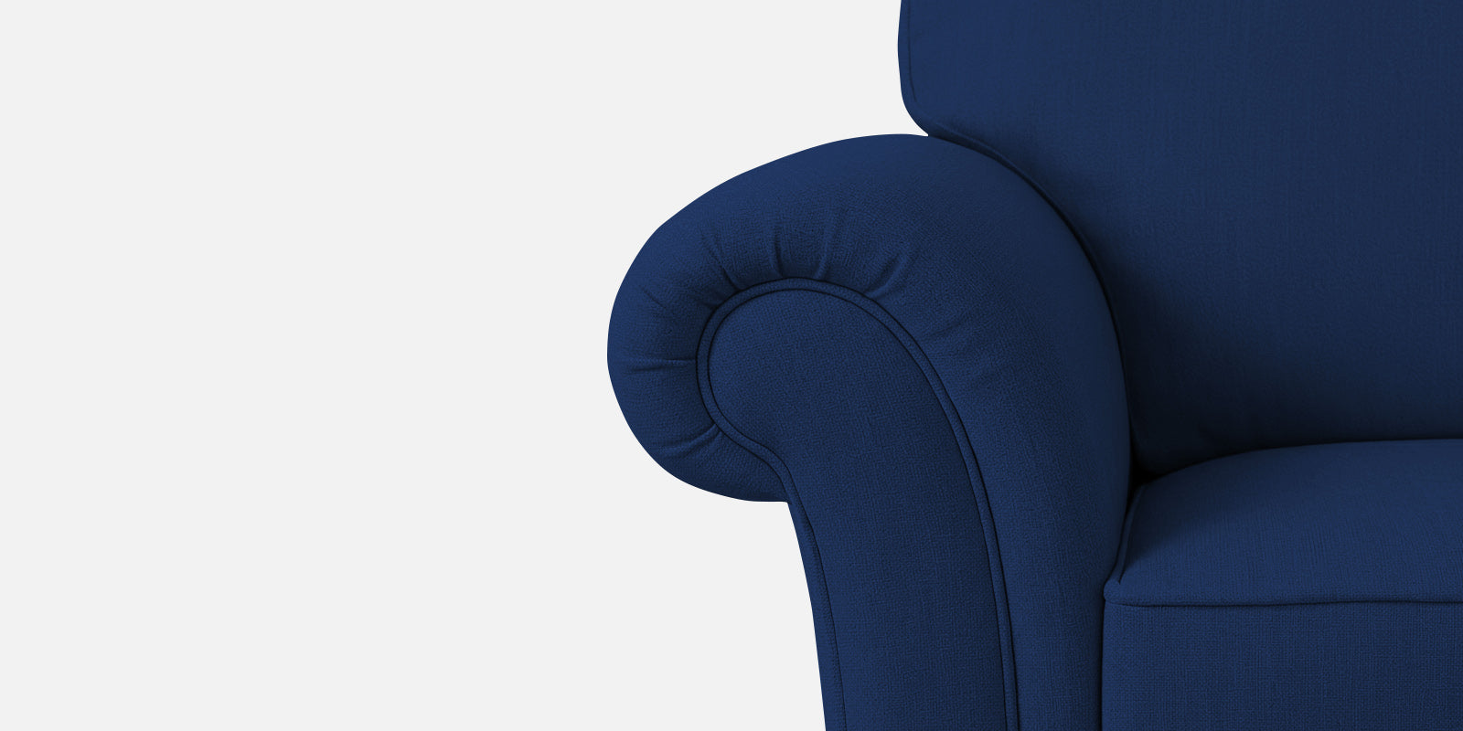 Rana Fabric 3 Seater Sofa In Royal Blue Colour