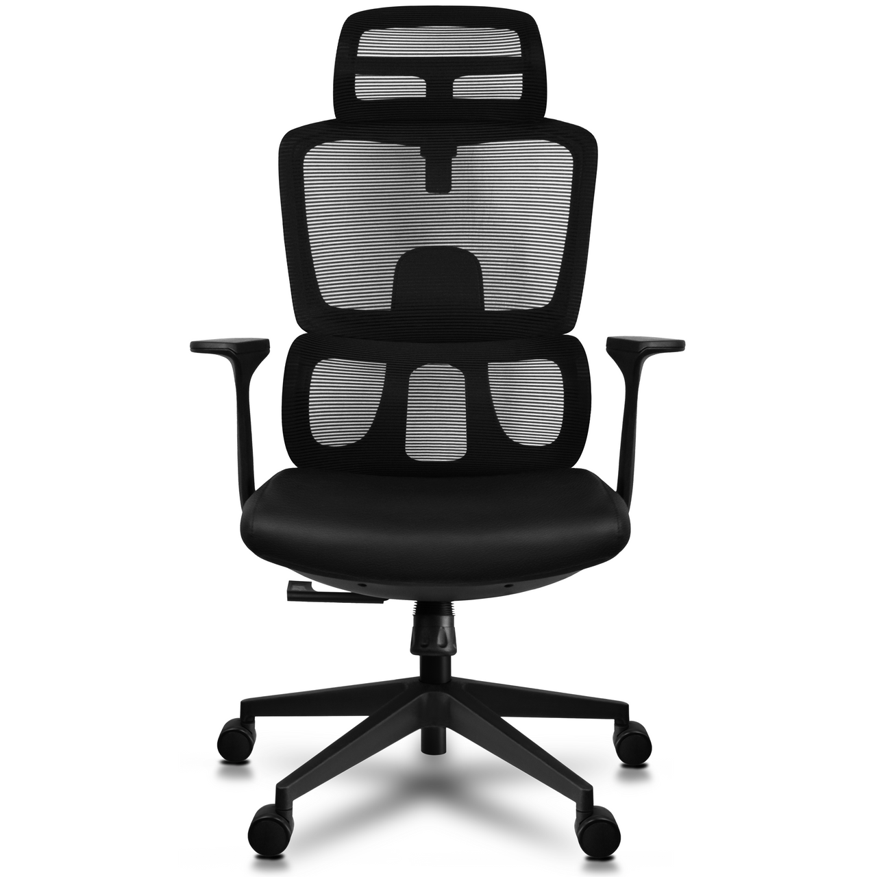Loyar Mesh Ergonomic Office Chair In Baba Black - Febonic Living