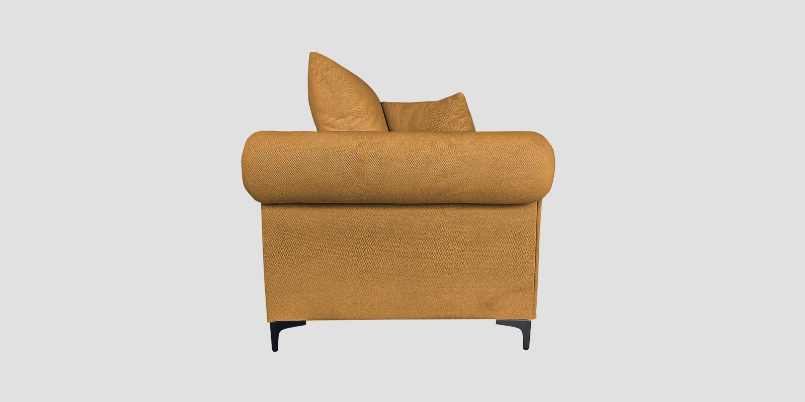 Rocar Fabric 3 Seater Sofa In Lime Yellow Colour