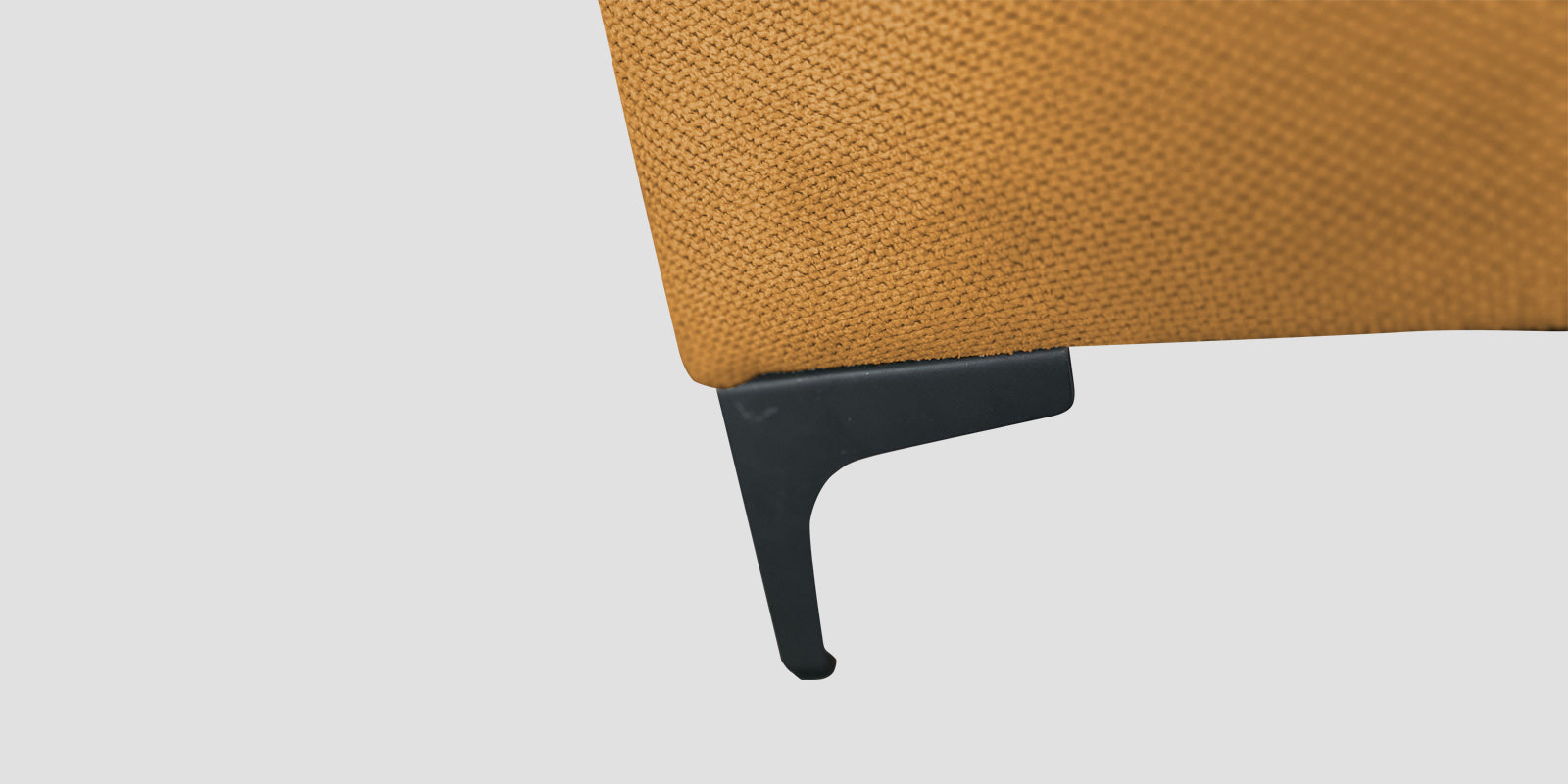 Rocar Fabric 4 Seater Sofa In Lime Yellow Colour