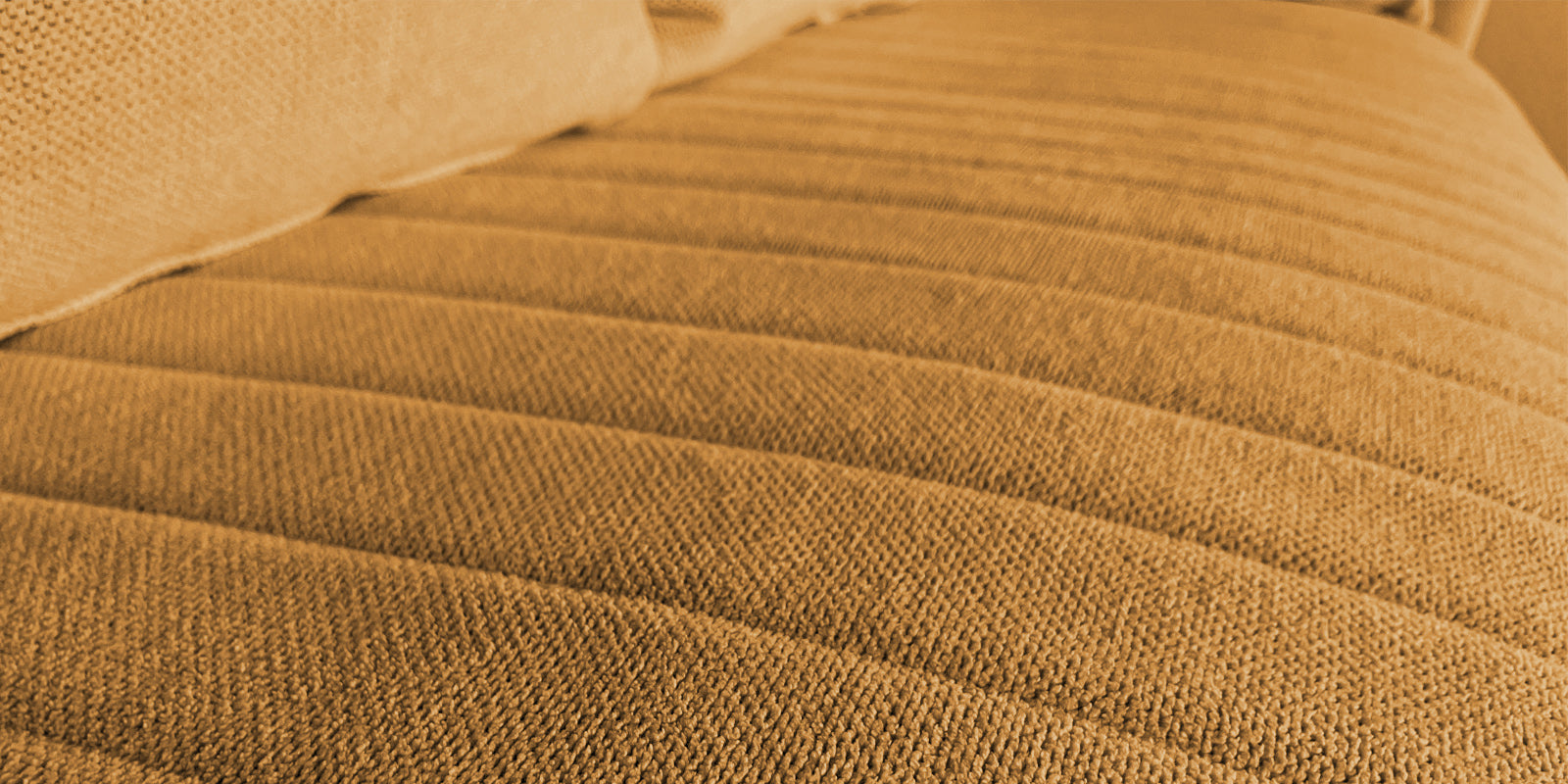 Rocar Fabric 4 Seater Sofa In Lime Yellow Colour