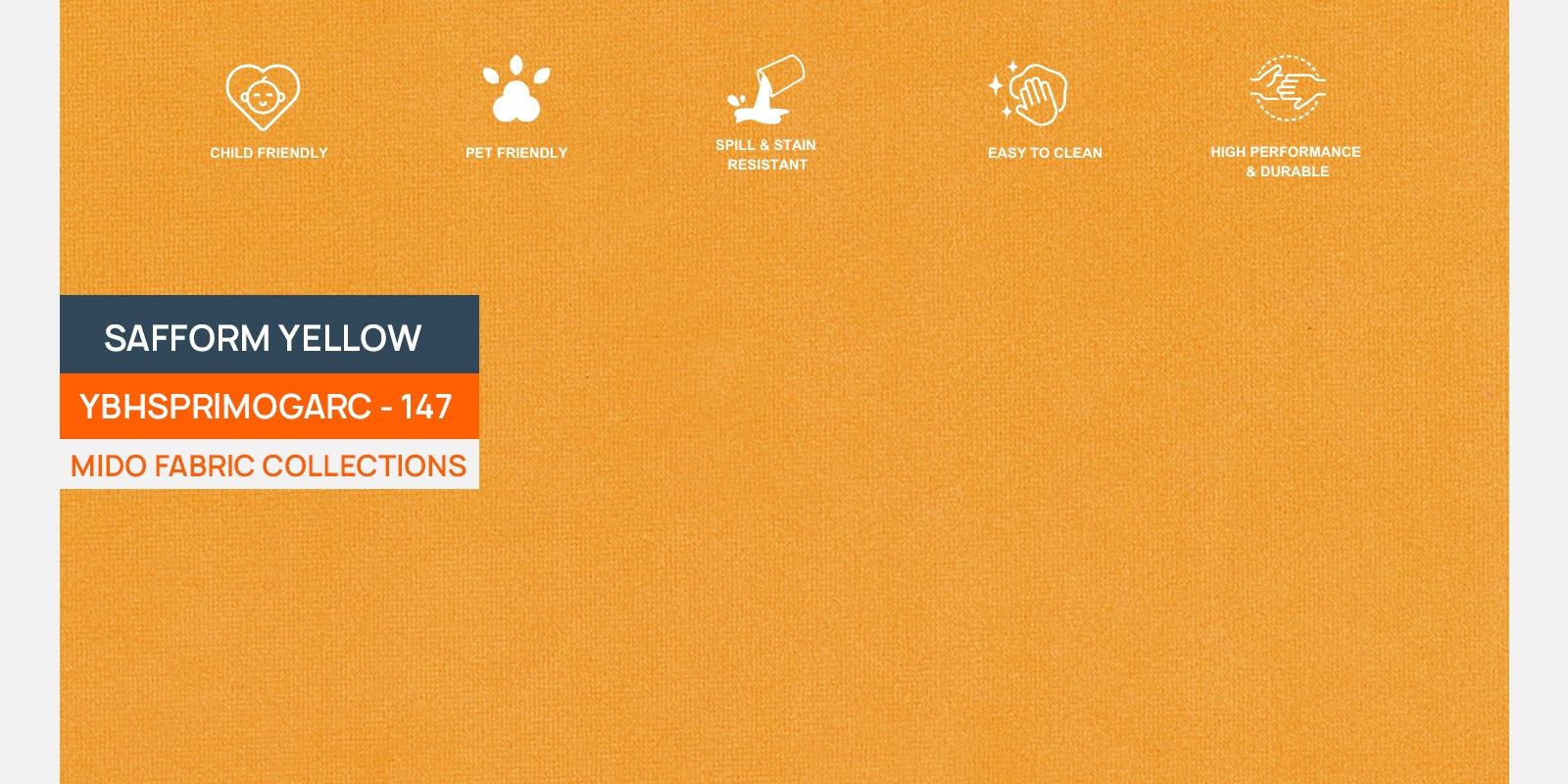 Kaylee Velvet 3 Seater Sofa In Safforn Yellow Colour - Febonic Living