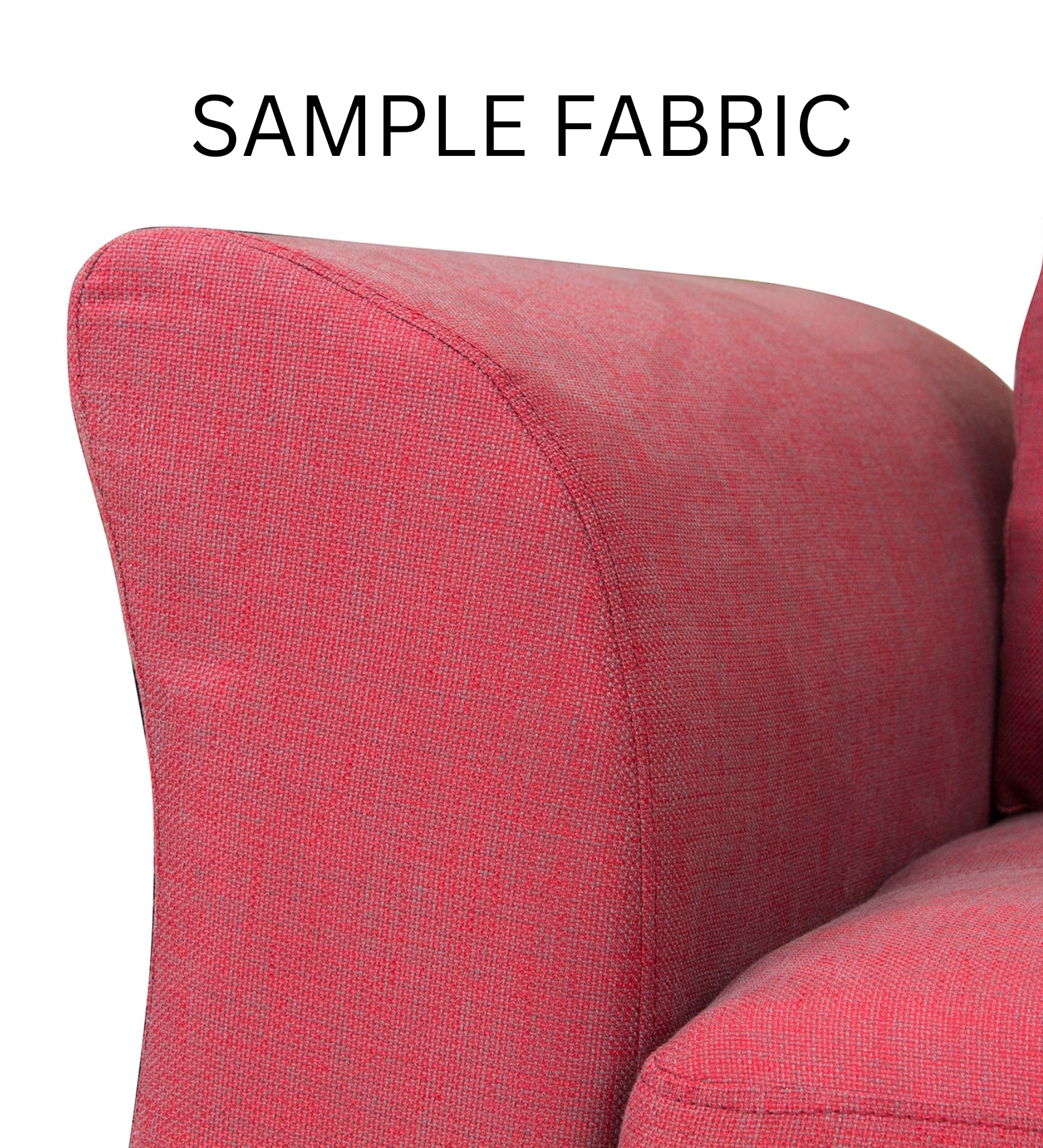 Omega Poly Cotton Fabric Dark Orange Colour