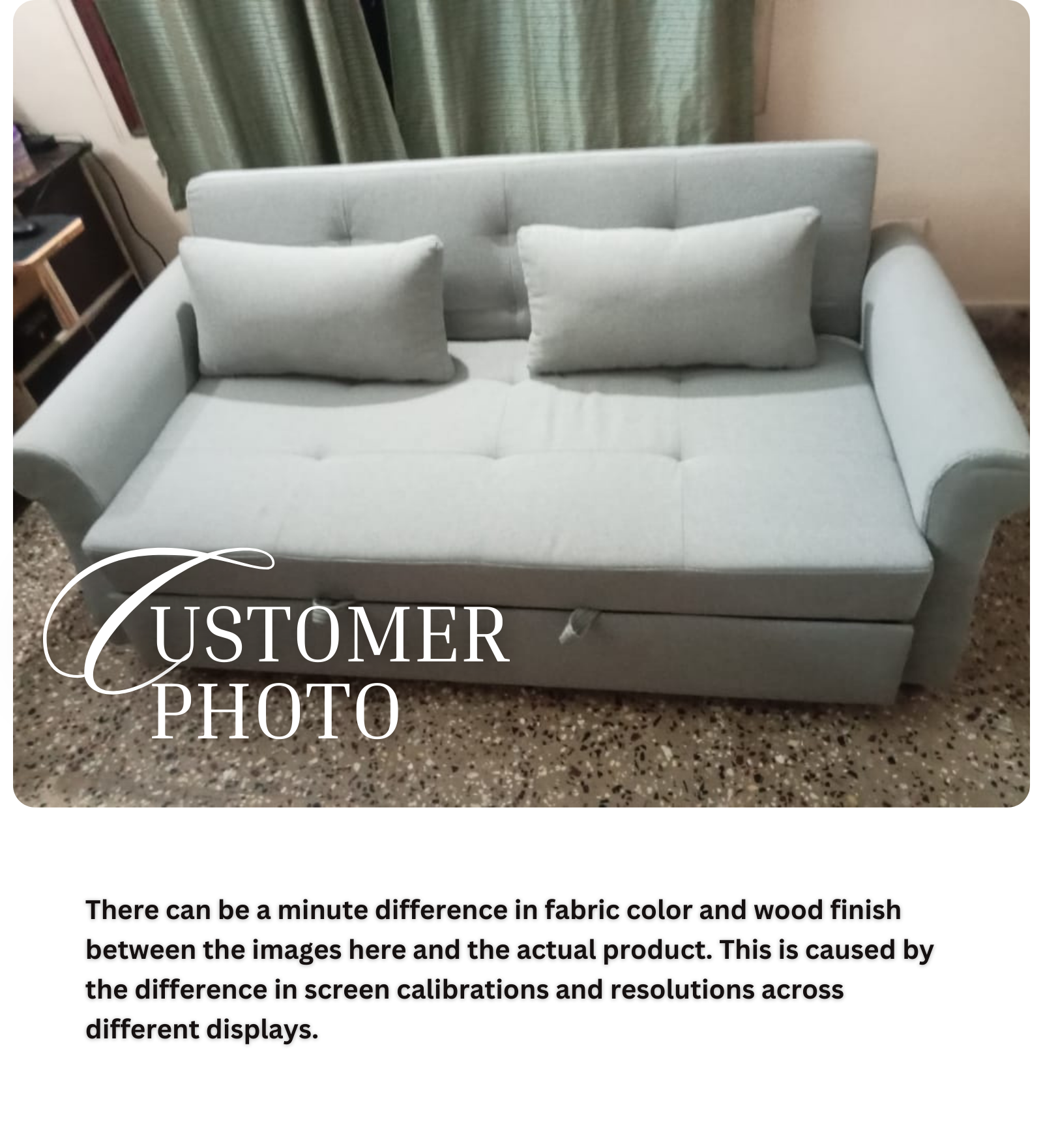 Sigma Fabric 3 Seater Pull Out Sofa Cum Bed In Ivory Cream Colour - Febonic Living