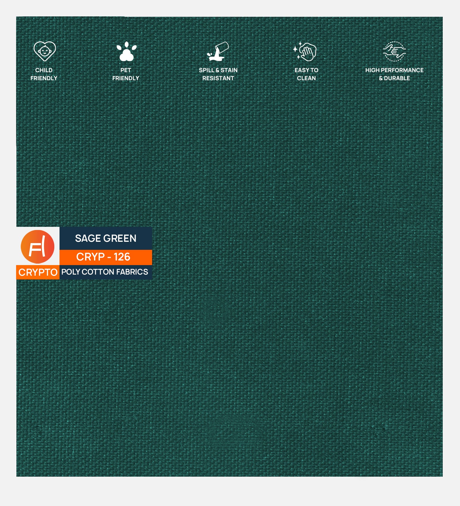 Goofy Fabric 1 Seater Sofa In Sage Green Colour - Febonic Living