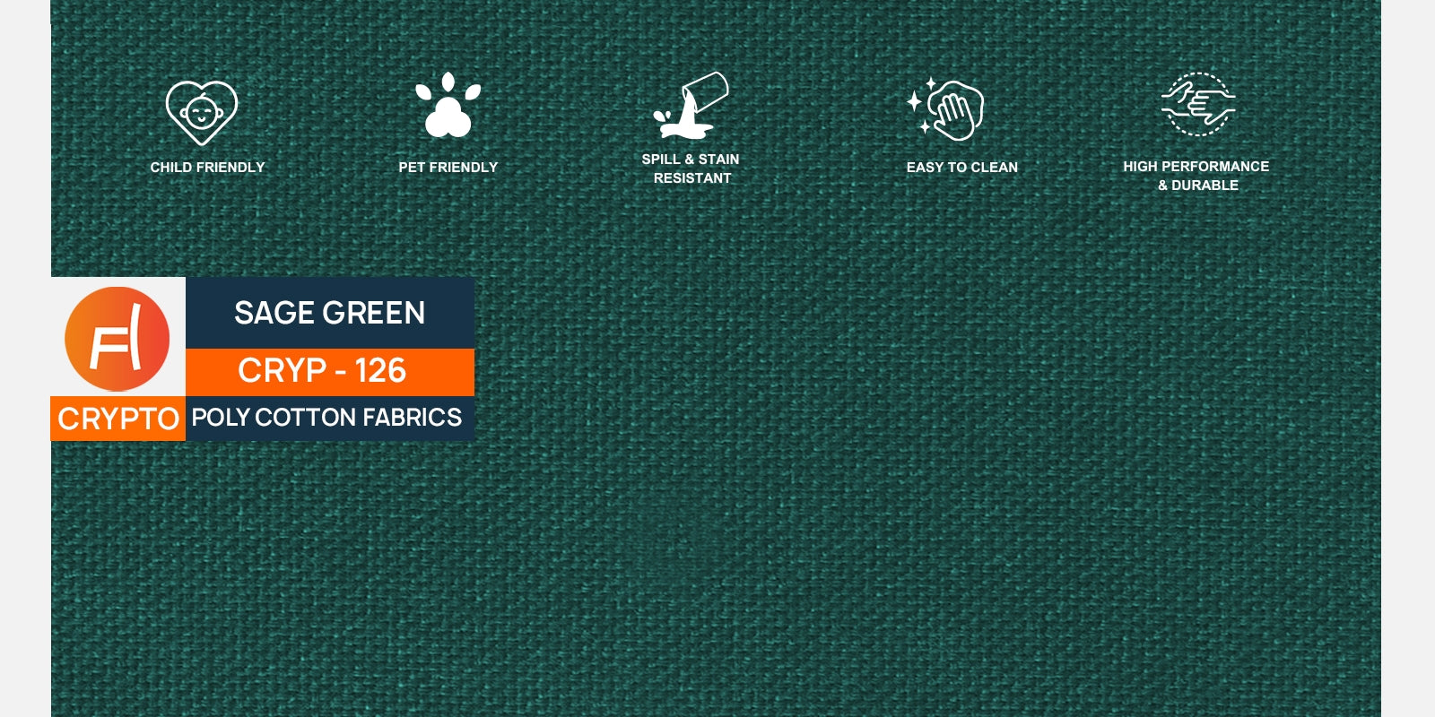 Ziggy Fabric LHS Sectional Sofa (3+Lounger) In Sage Green Colour - Febonic Living