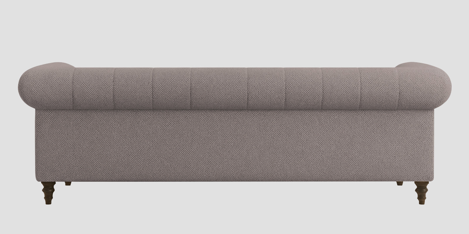 Sahara Fabric 3 Seater Sofa In Silk Grey Colour