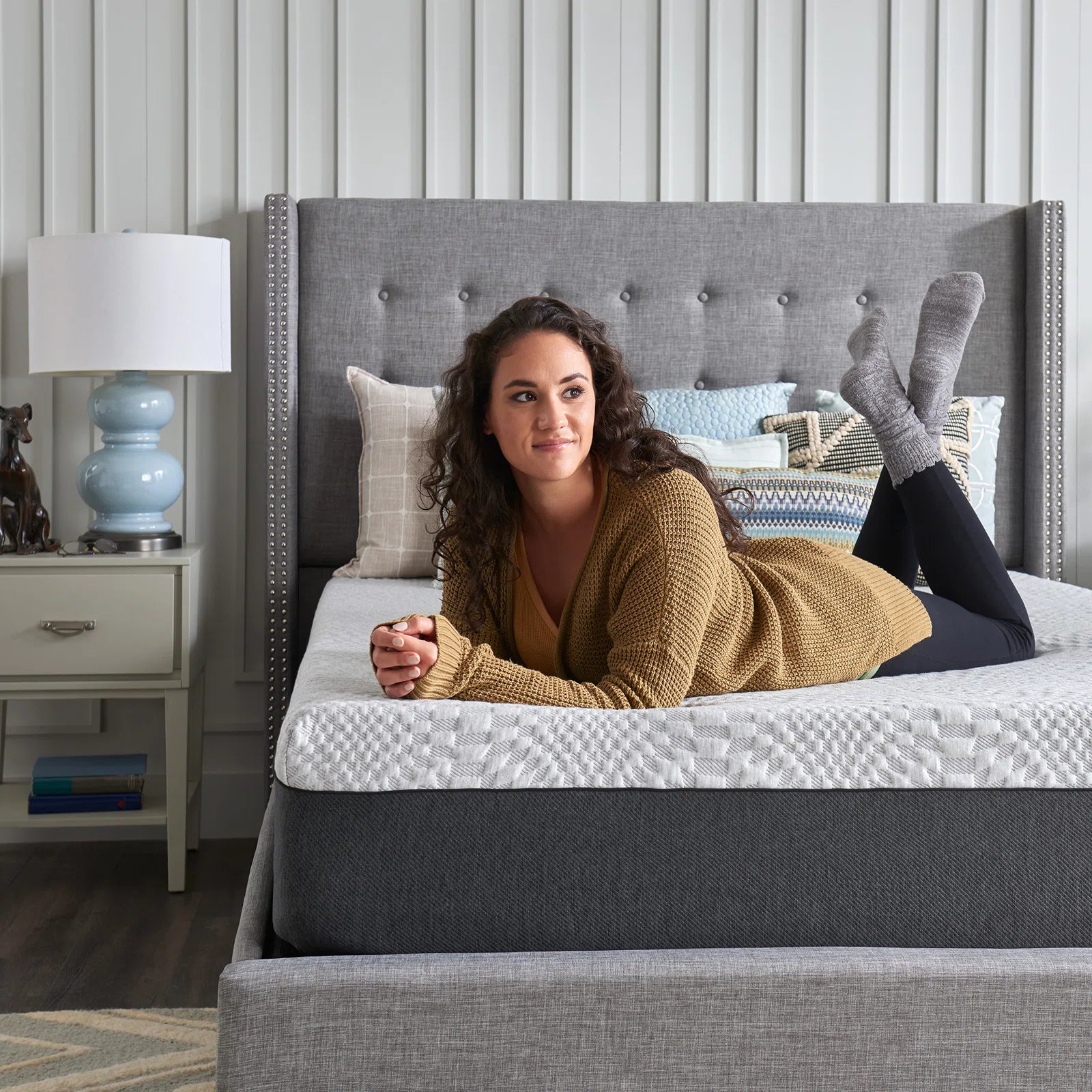 Cool 12" Medium Memory Foam King Size Mattress - Febonic Living