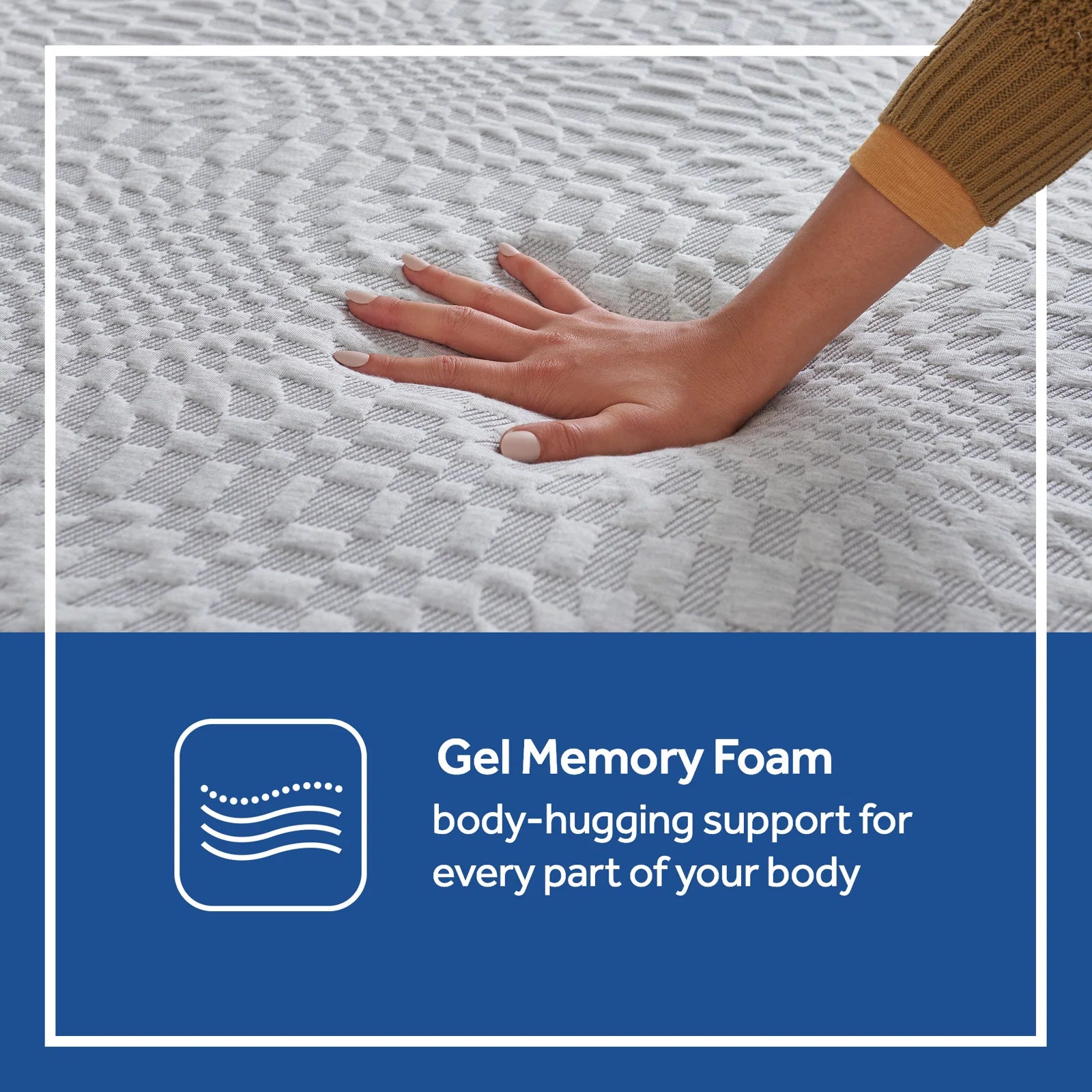 Cool 12" Medium Memory Foam King Size Mattress - Febonic Living