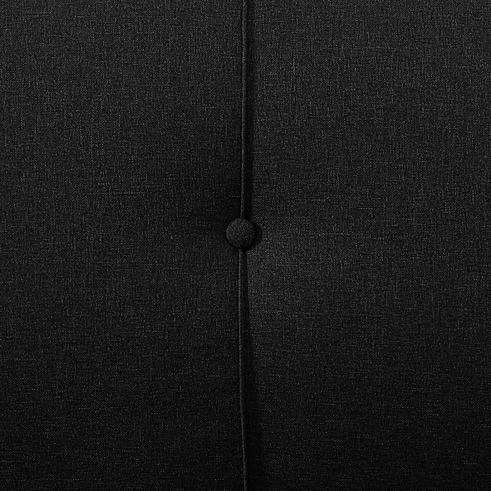 Clover Fabric 3 Seater Convertible Sofa Cum Bed In Maba Grey Colour - Febonic Living