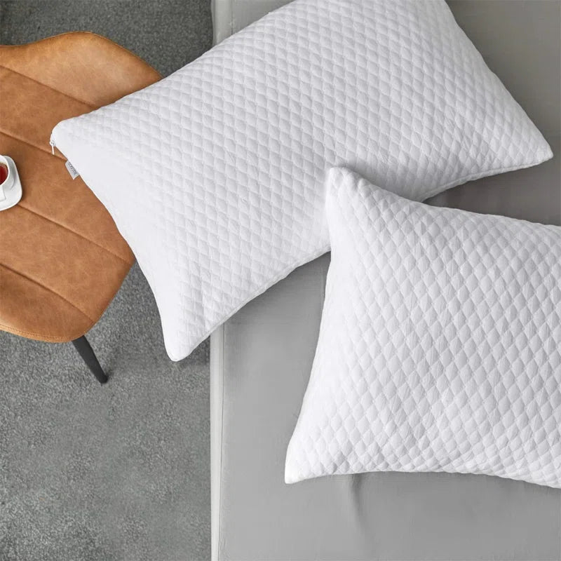 Kian Shredded (20x10) Memory Foam Pillows (Pack of 2) - Febonic Living