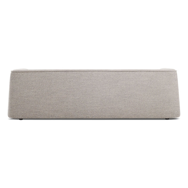 Hoppy Fabric 3 Seater Foldable Sofa Bed In Ash Grey Colour - Febonic Living