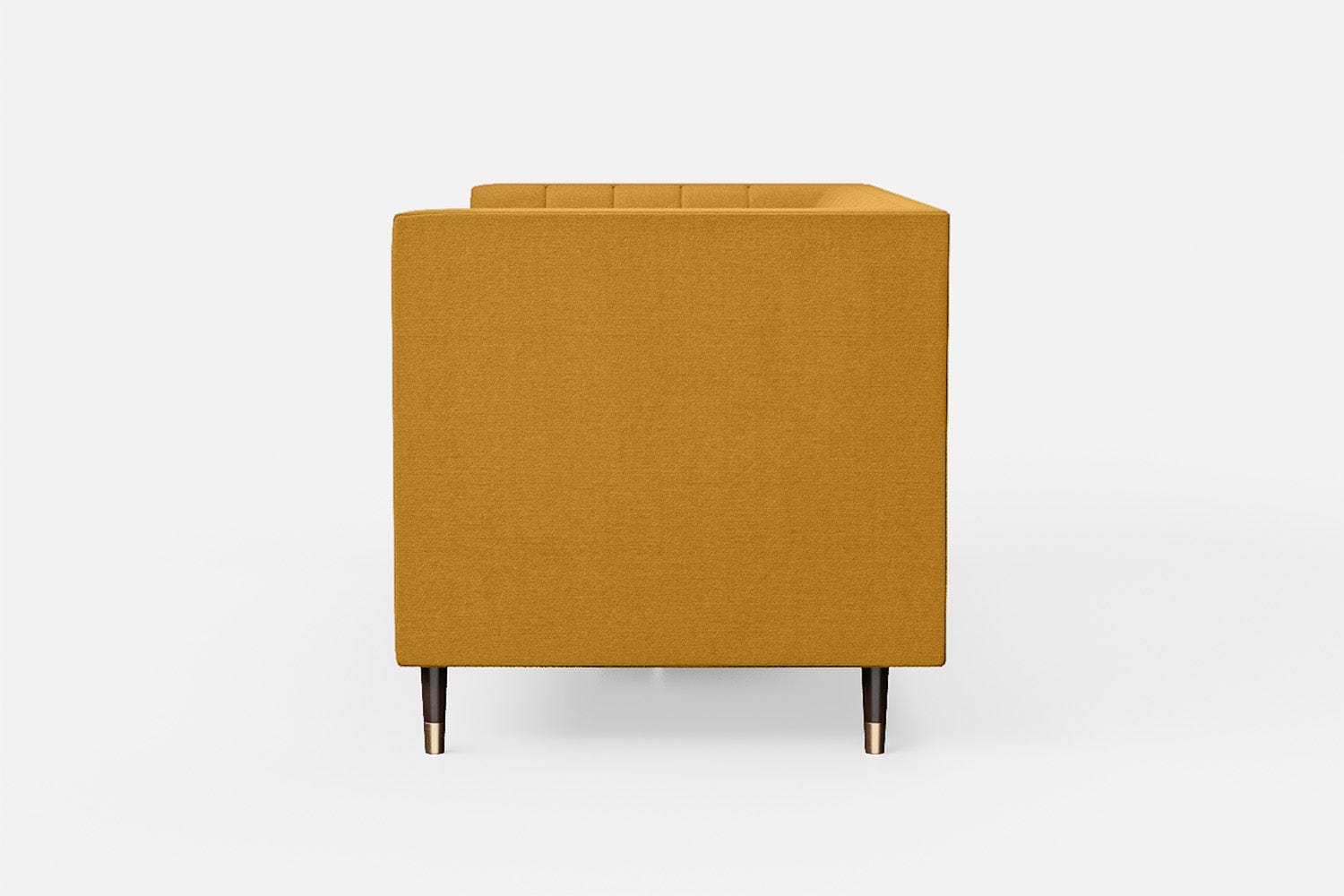 Tolly Fabric 3 Seater Sofa In Blush Yellow Colour - Febonic Living