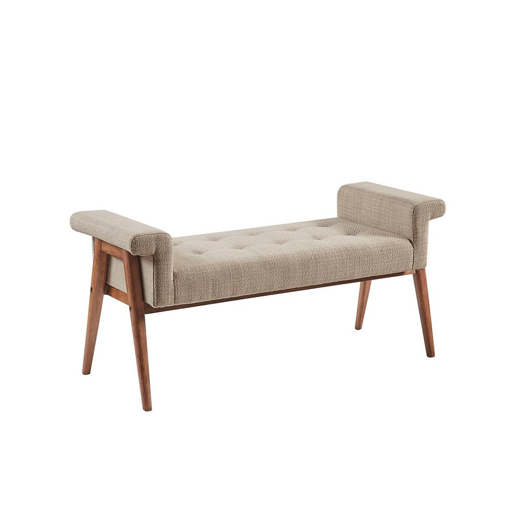 Lisbon Fabric 2 Seater Recamier In Grey Colour - Febonic Living