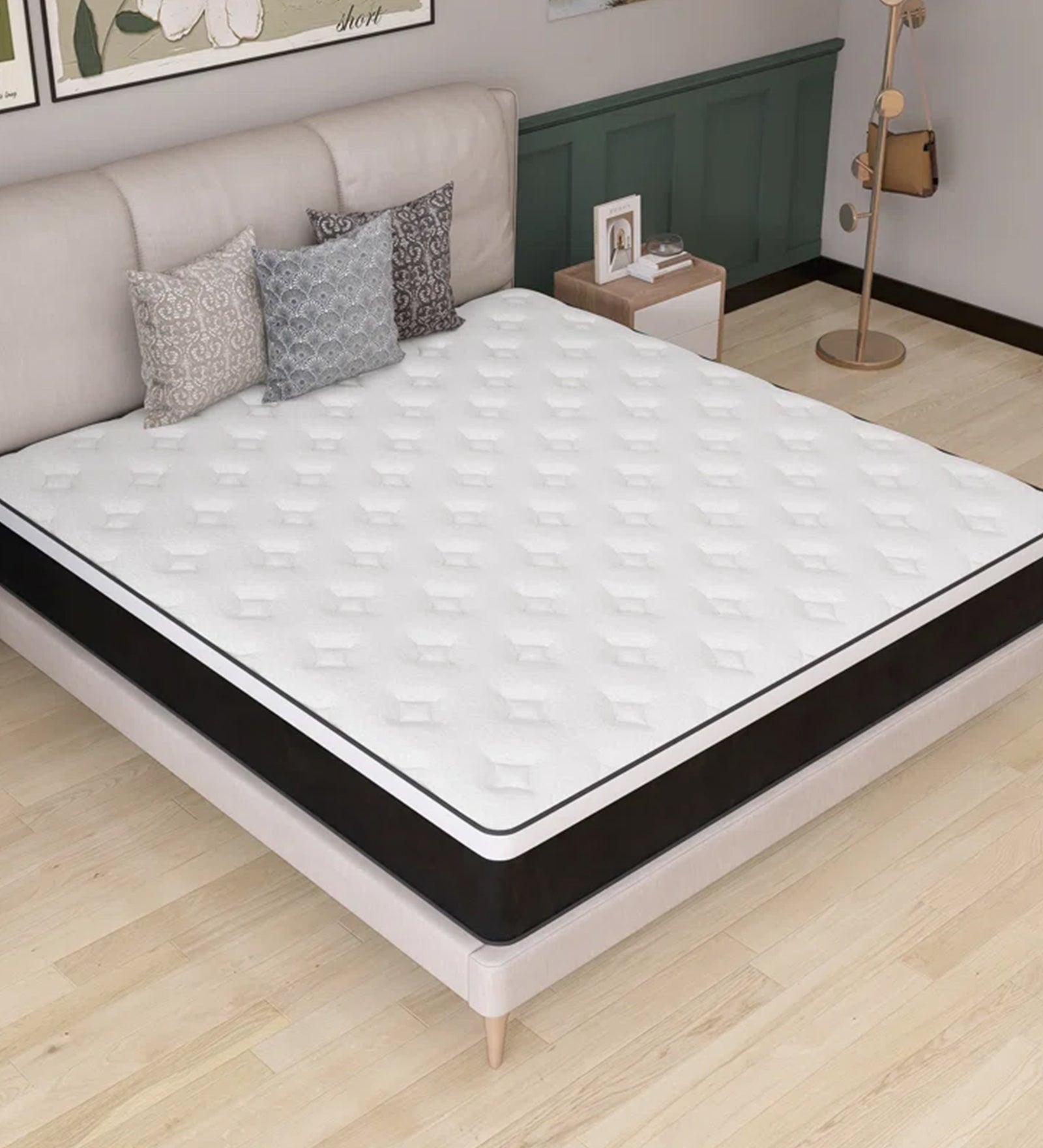 Hybrid 12 Inch Pocket Spring King Size Mattress